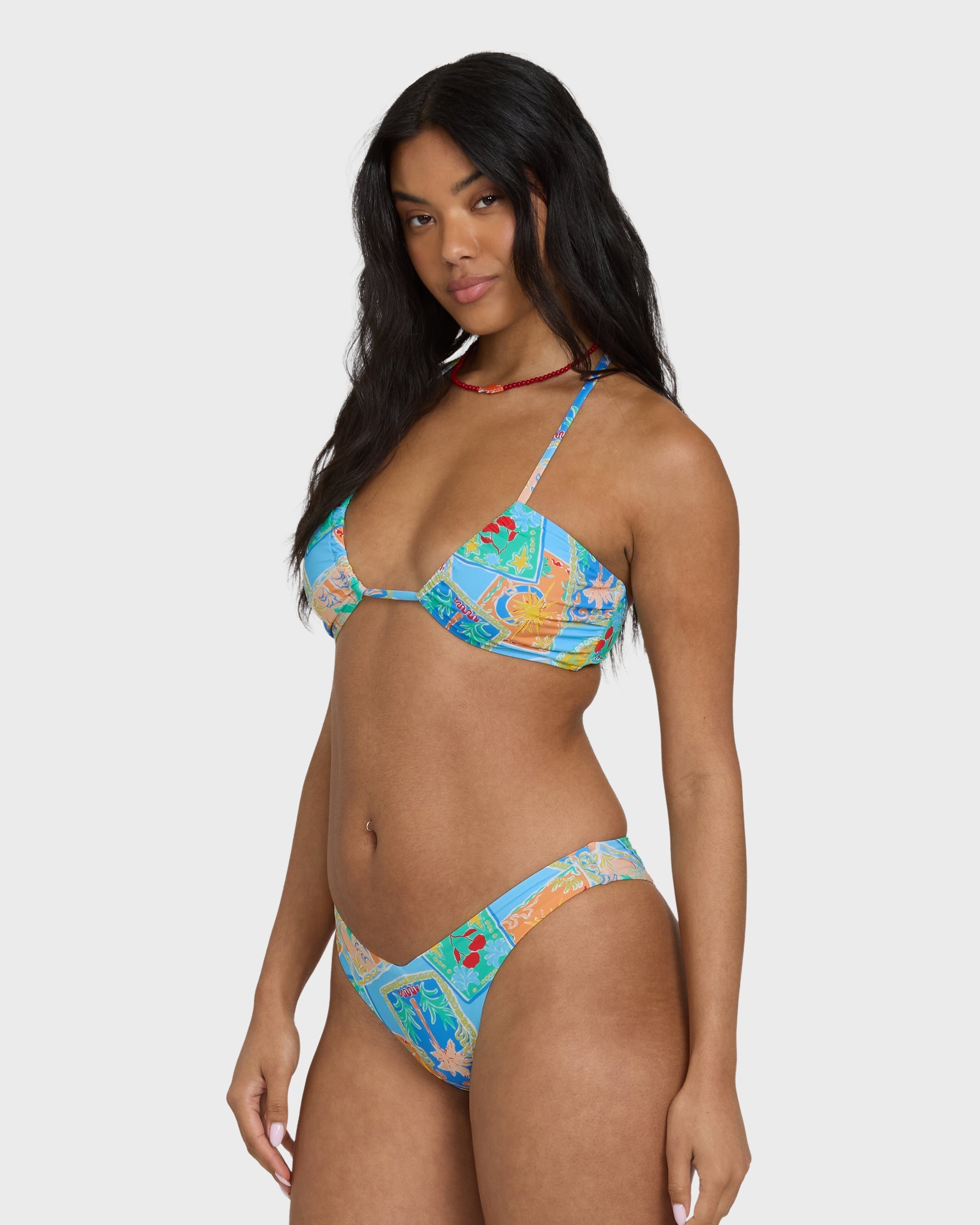 Billabong Coastal Cruise Drew Bandeau Bikini Top - Dream Blue