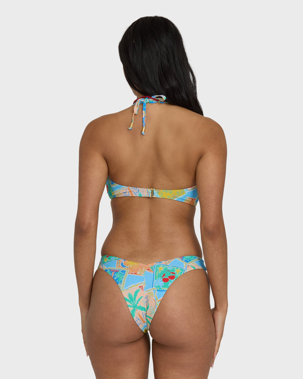 Billabong Coastal Cruise V Hike Bikini Bottoms - Dream Blue