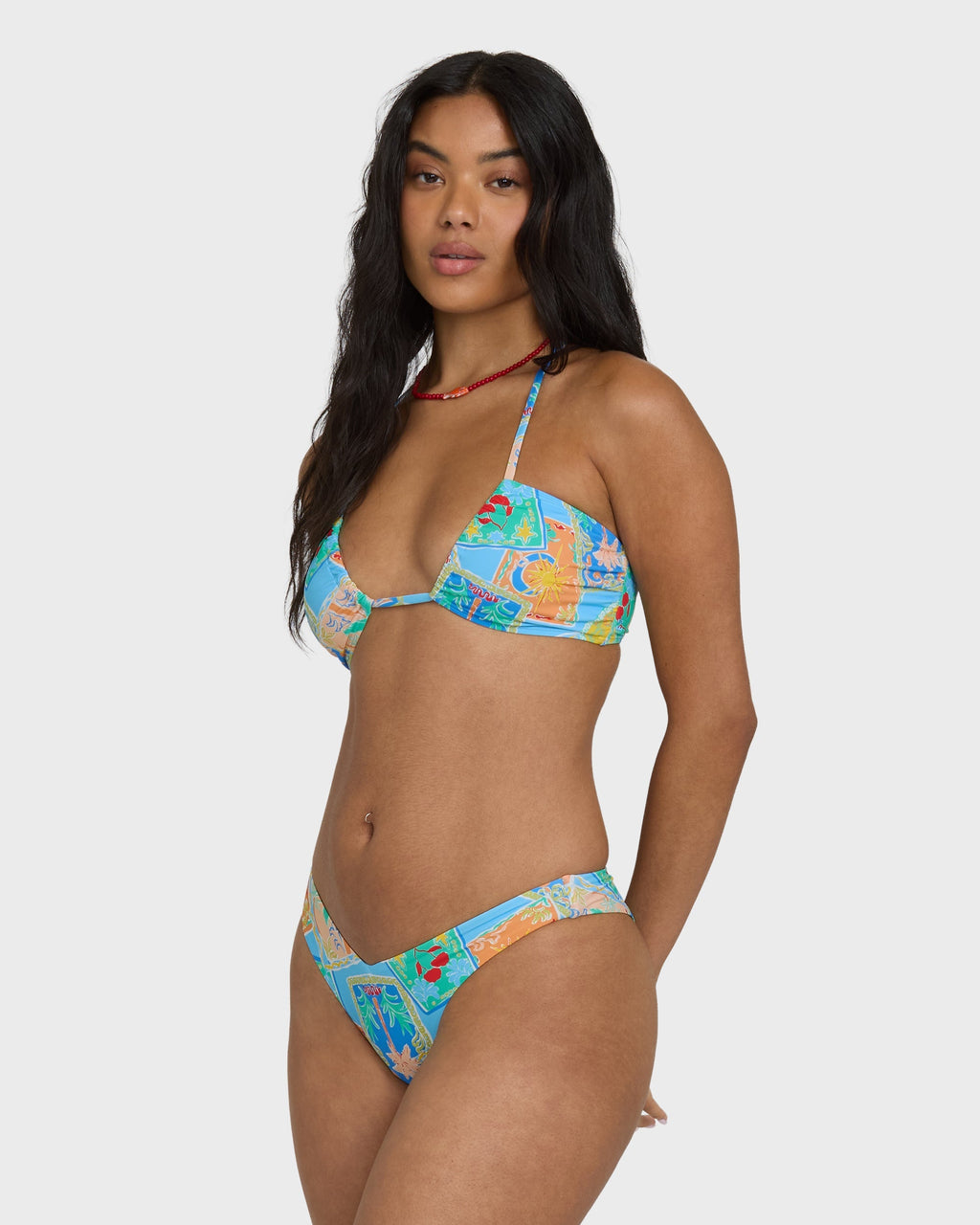 Billabong Coastal Cruise V Hike Bikini Bottoms - Dream Blue