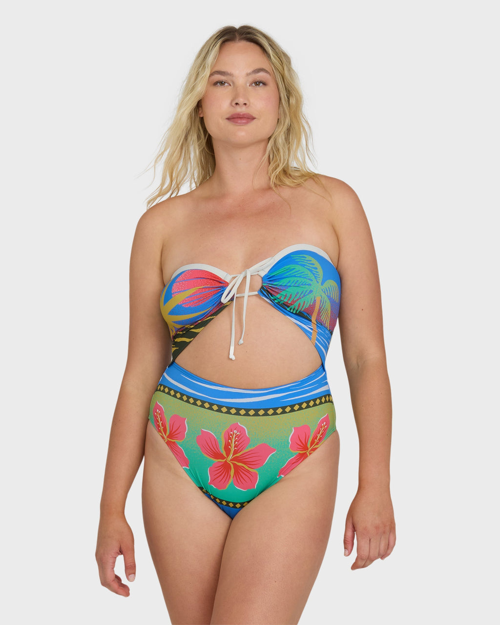 Billabong Midnight Tropics Andrew Hawaii Swimsuit - True Blue