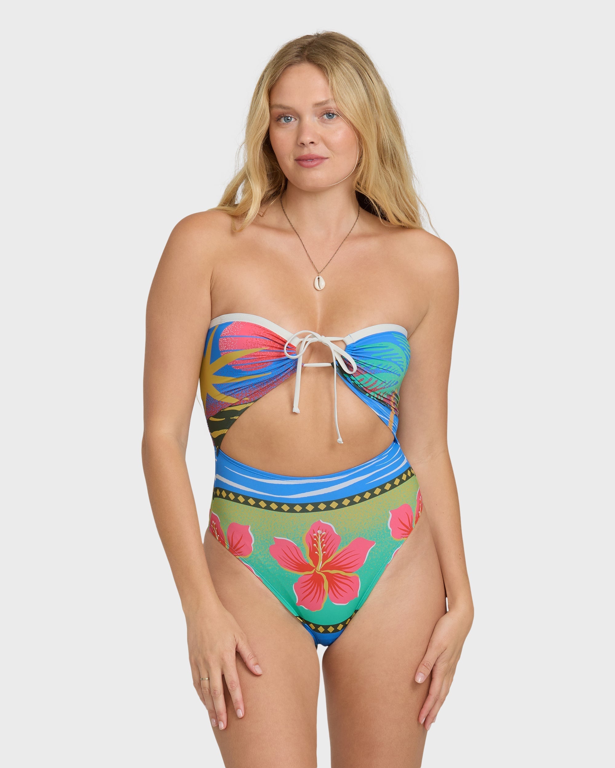Billabong Midnight Tropics Andrew Hawaii Swimsuit - True Blue