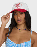 Billabong Dad Cap Hat - Fiesta Red