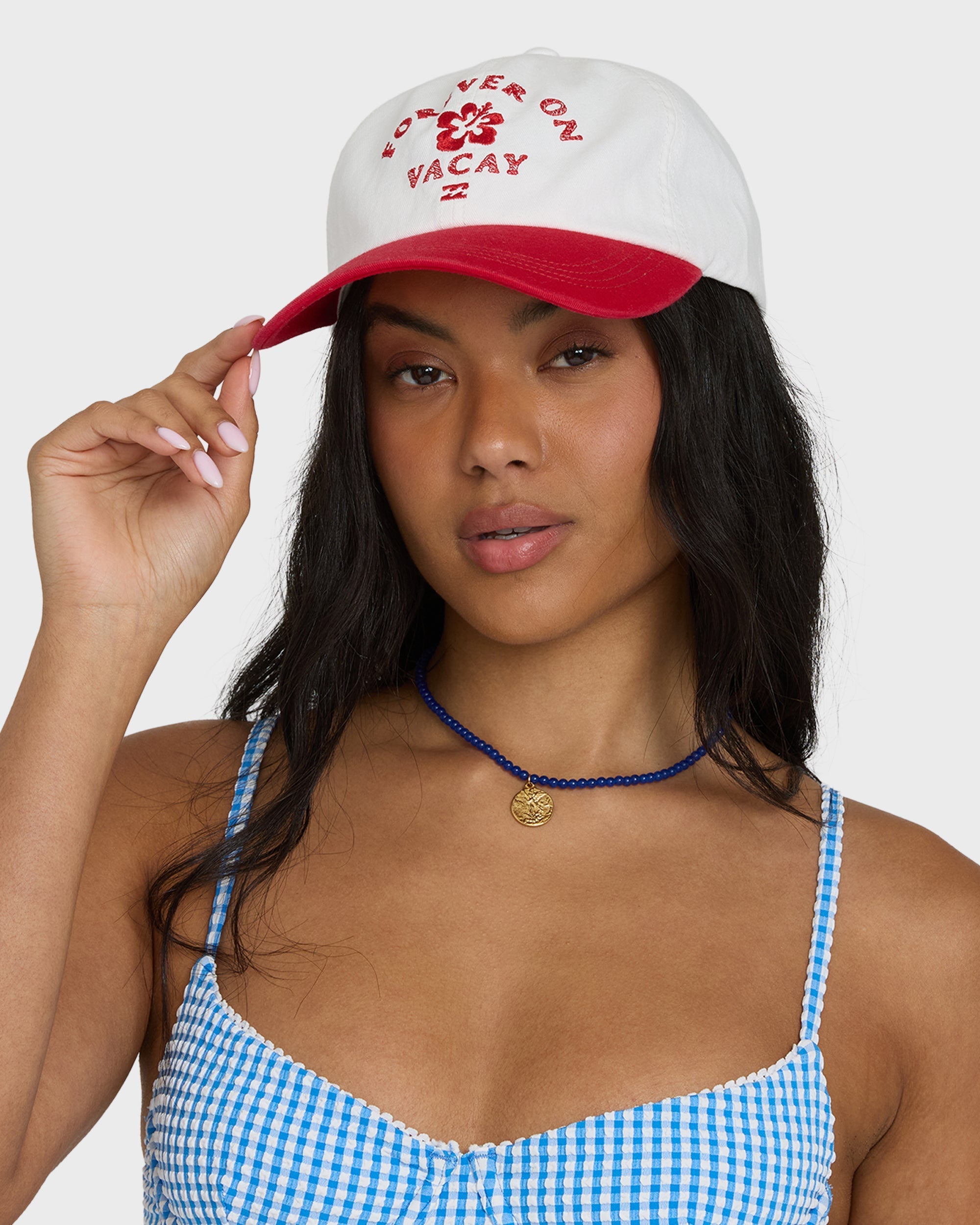 Billabong Dad Cap Hat - Fiesta Red