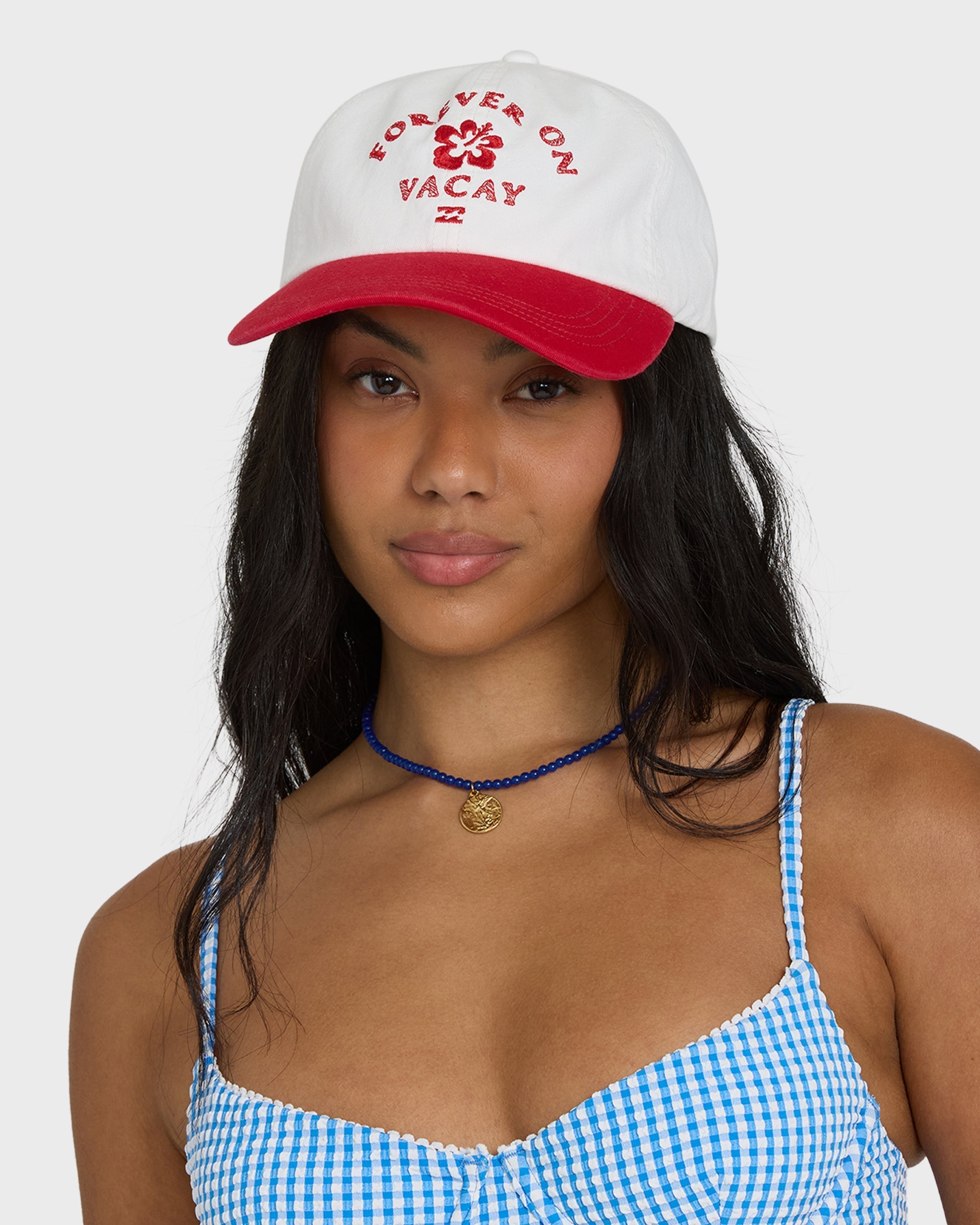 Billabong Dad Cap Hat - Fiesta Red