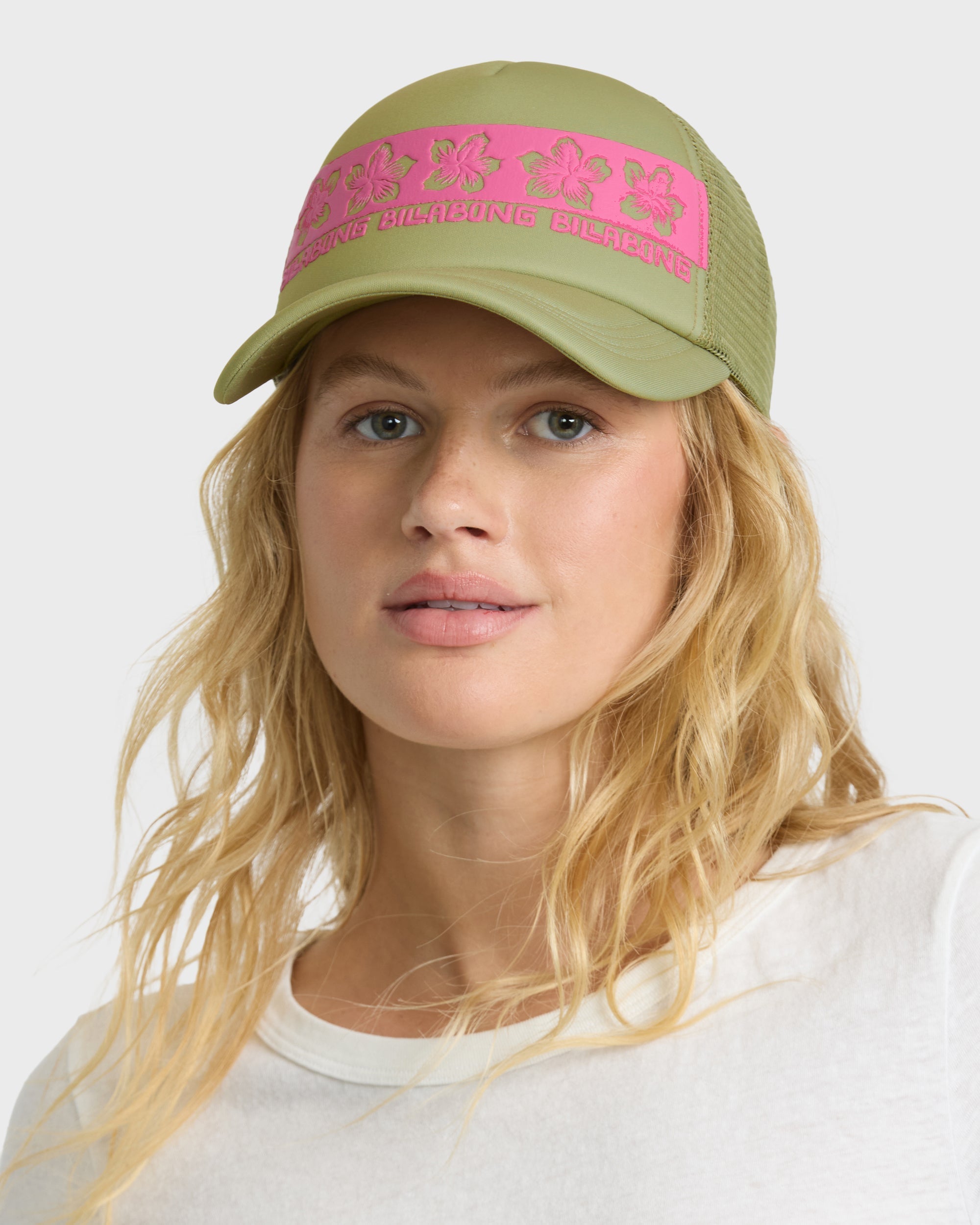 Billabong Across Waves Trucker Hat - Cactus