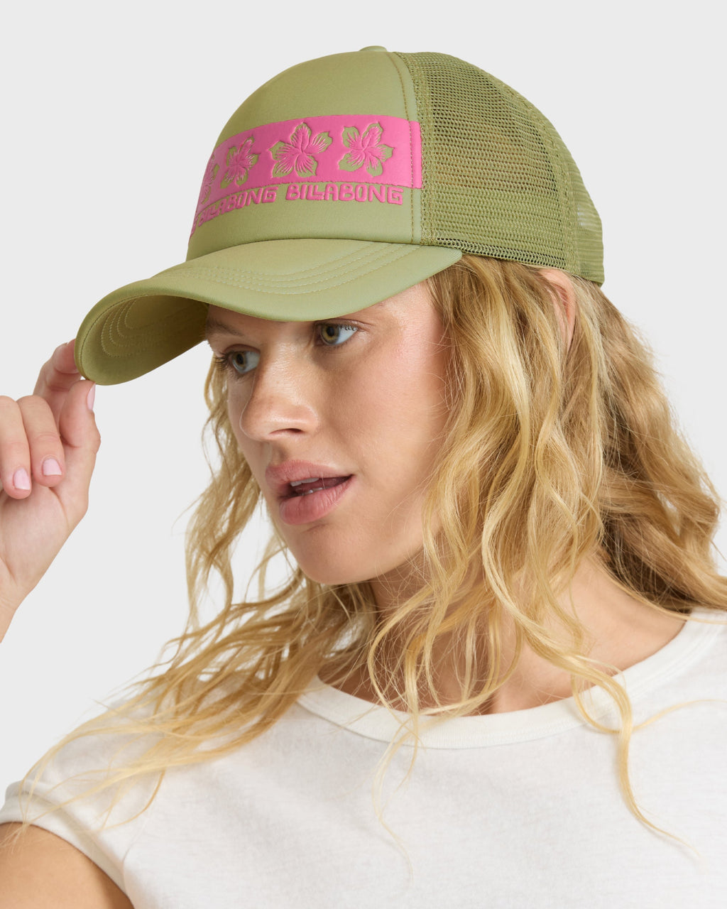 Billabong Across Waves Trucker Hat - Cactus