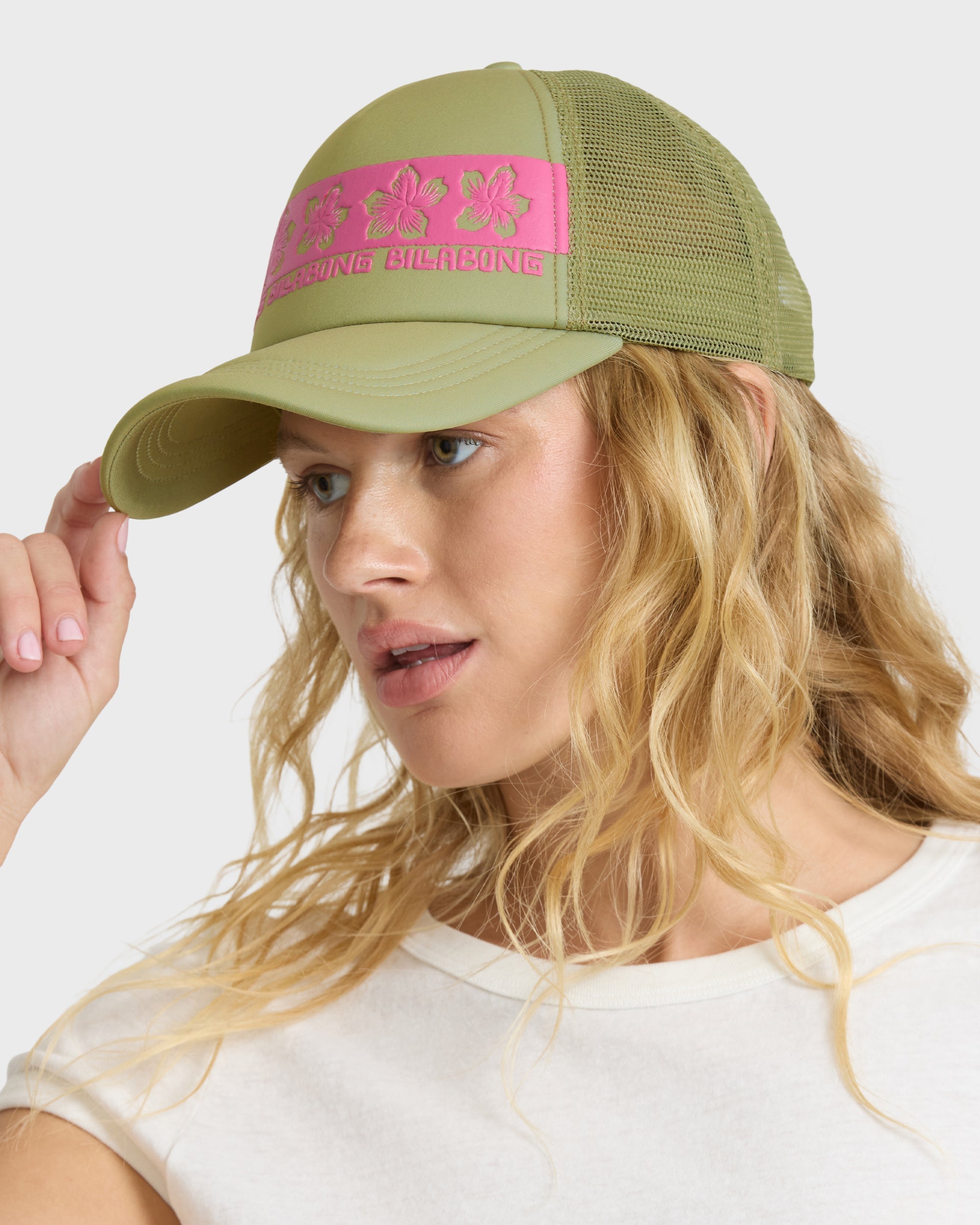 Billabong Across Waves Trucker Hat - Cactus