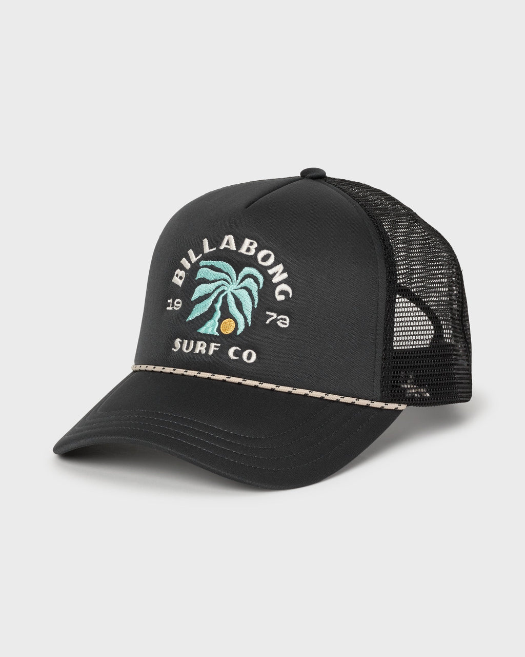 Billabong Grandpa Trucker Hat - Off Black