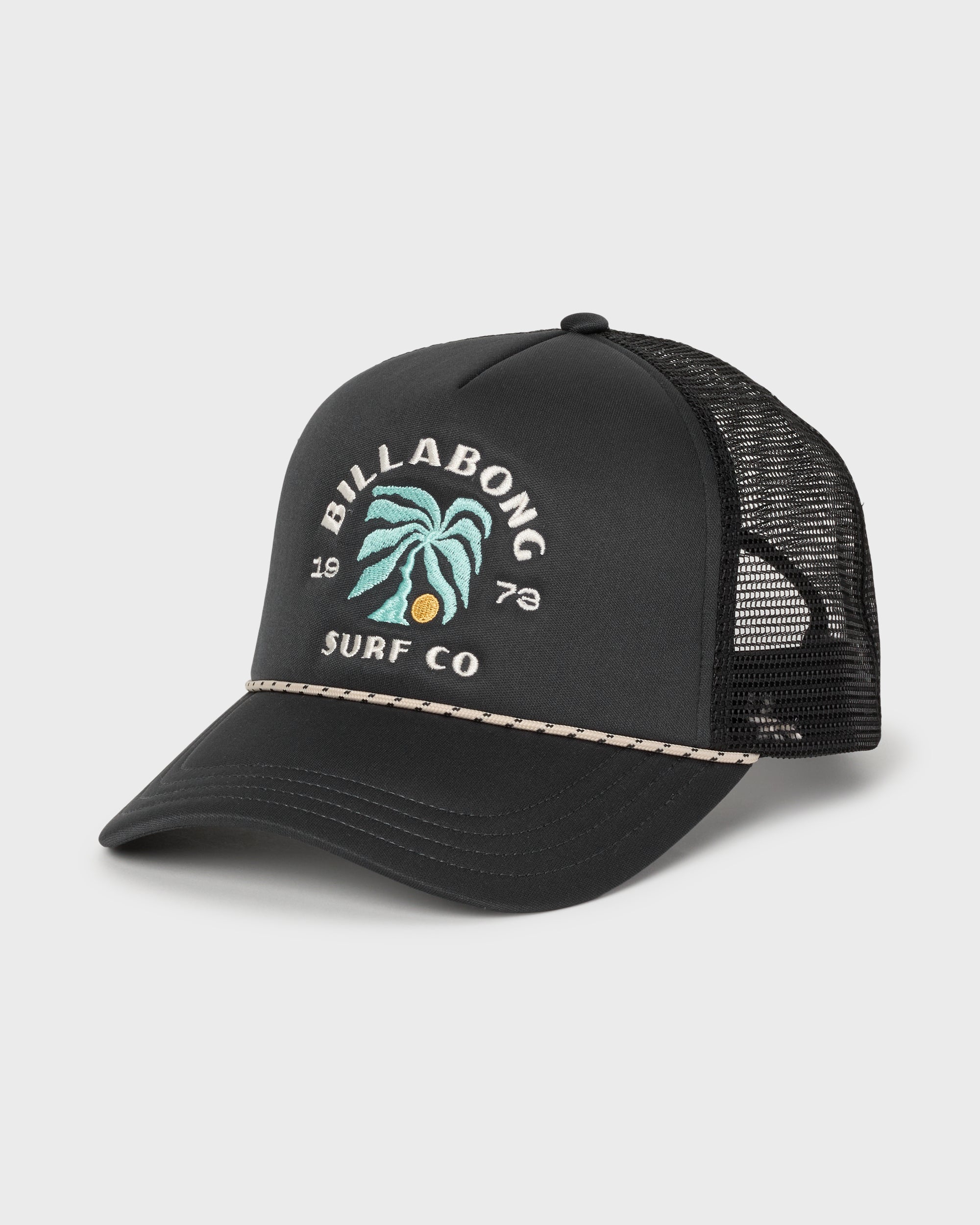 Billabong Grandpa Trucker Hat - Off Black