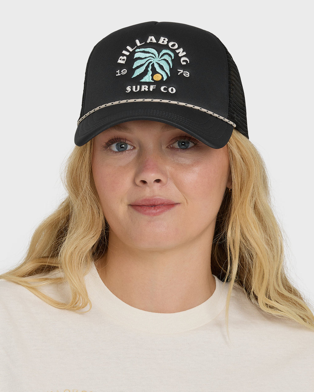 Billabong Grandpa Trucker Hat - Off Black