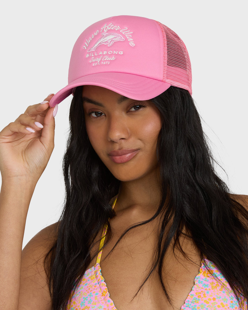 Billabong Grandpa Trucker Hat - Party Pink