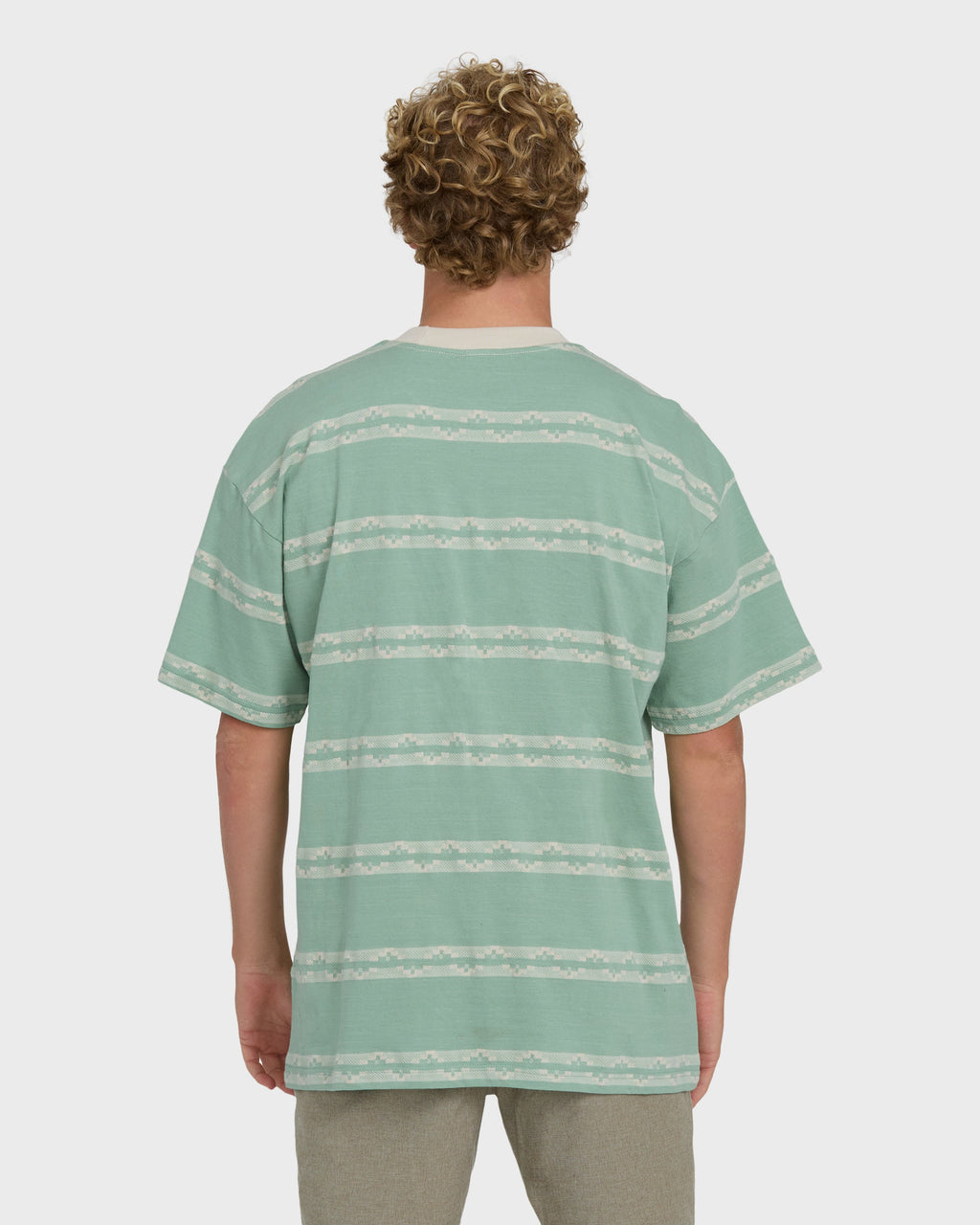 Billabong Baxter Short Sleeve Knit T-Shirt - Granite Green
