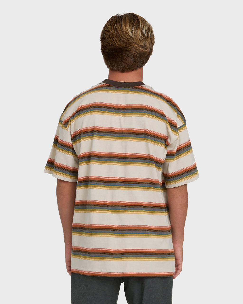 Billabong Baxter Short Sleeve Knit T-Shirt - Oatmeal