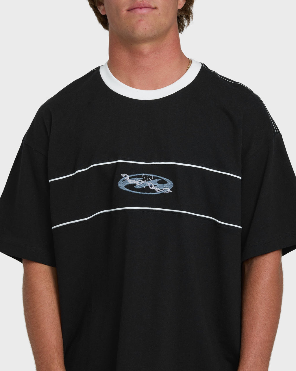 Billabong Bad Dog Precision Short Sleeve Knit T-Shirt - Black