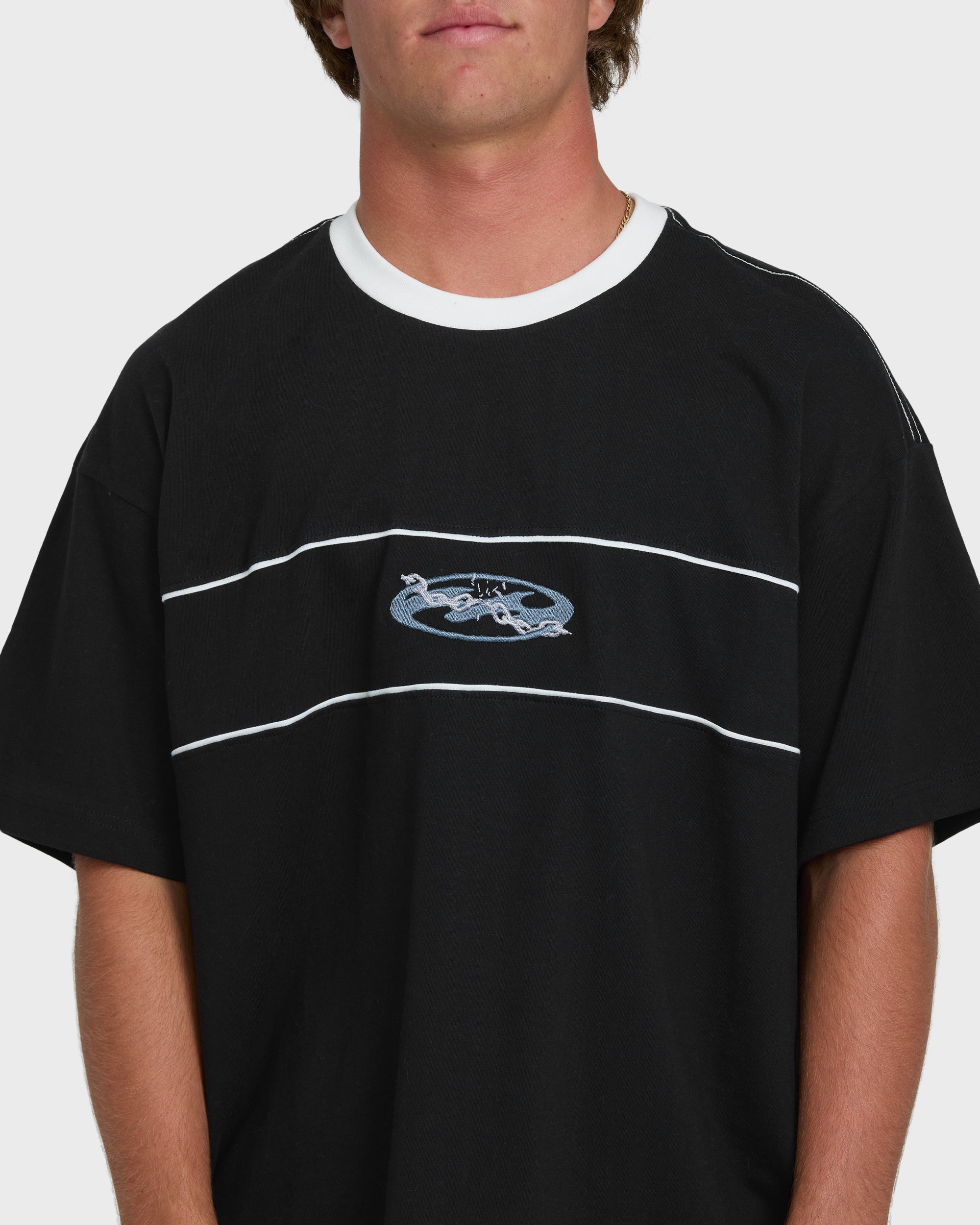 Billabong Bad Dog Precision Short Sleeve Knit T-Shirt - Black