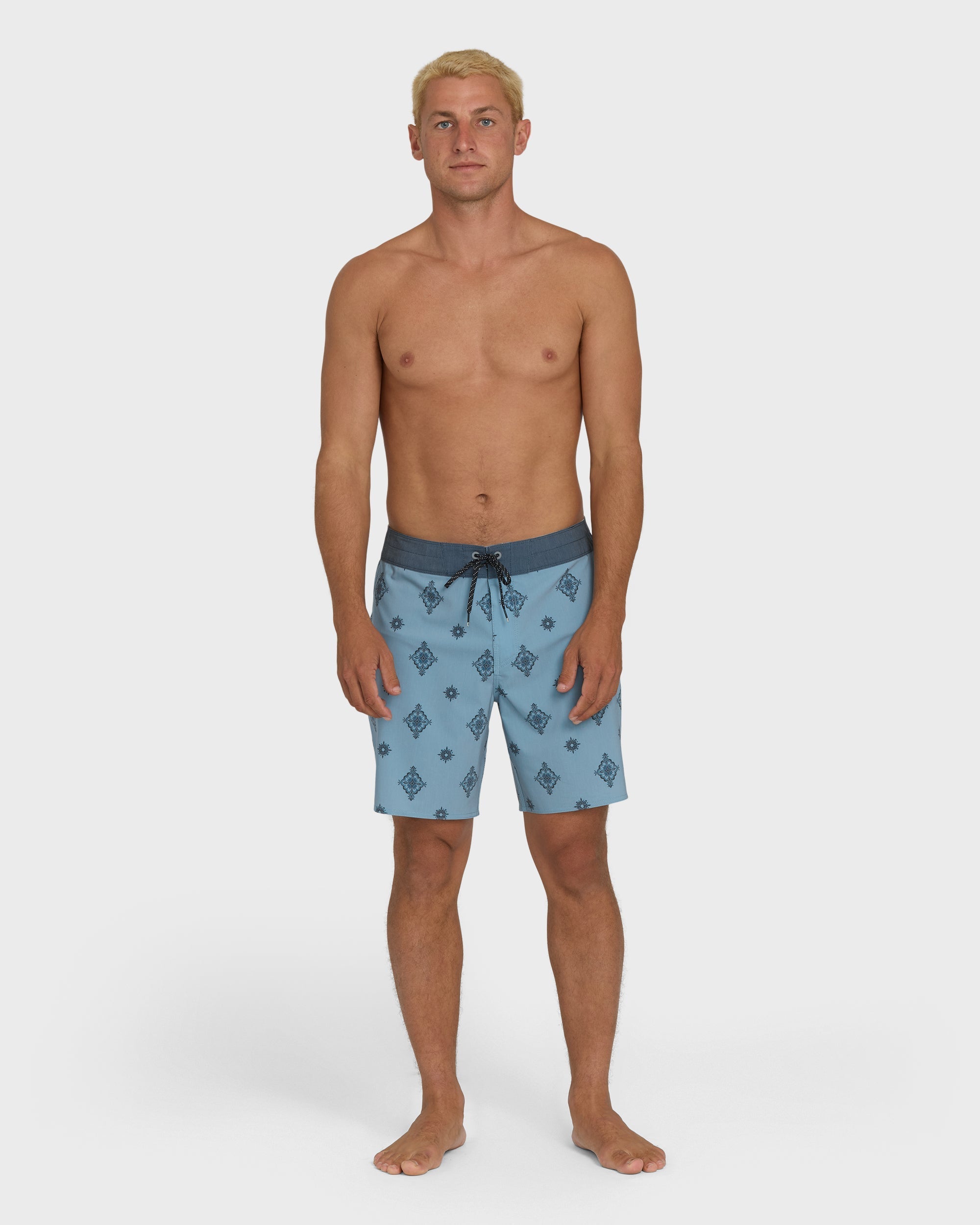 Billabong Good Times Pro 18 Boardshorts - Blue Fog