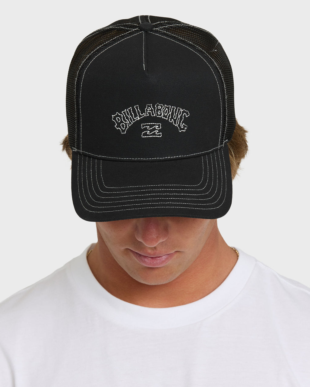 Billabong Peaked Trucker Hat - Black