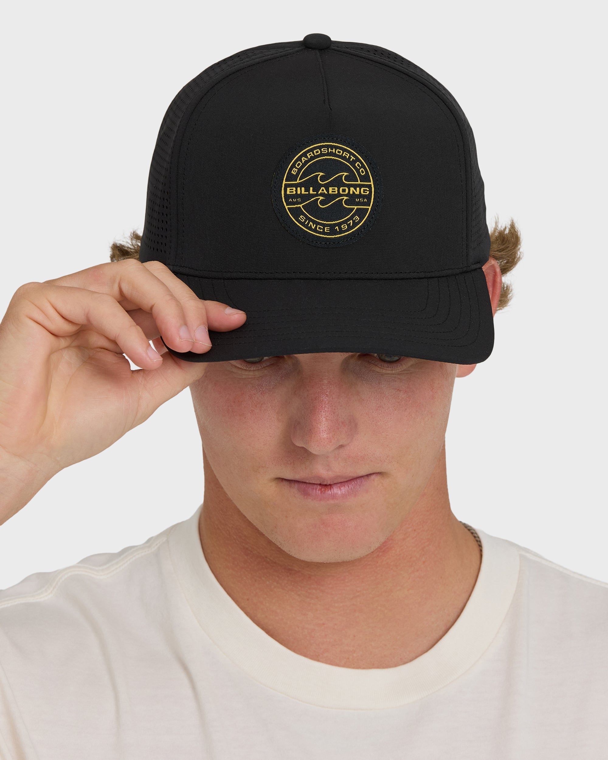 Billabong Crossfire Snapback Hat - Black