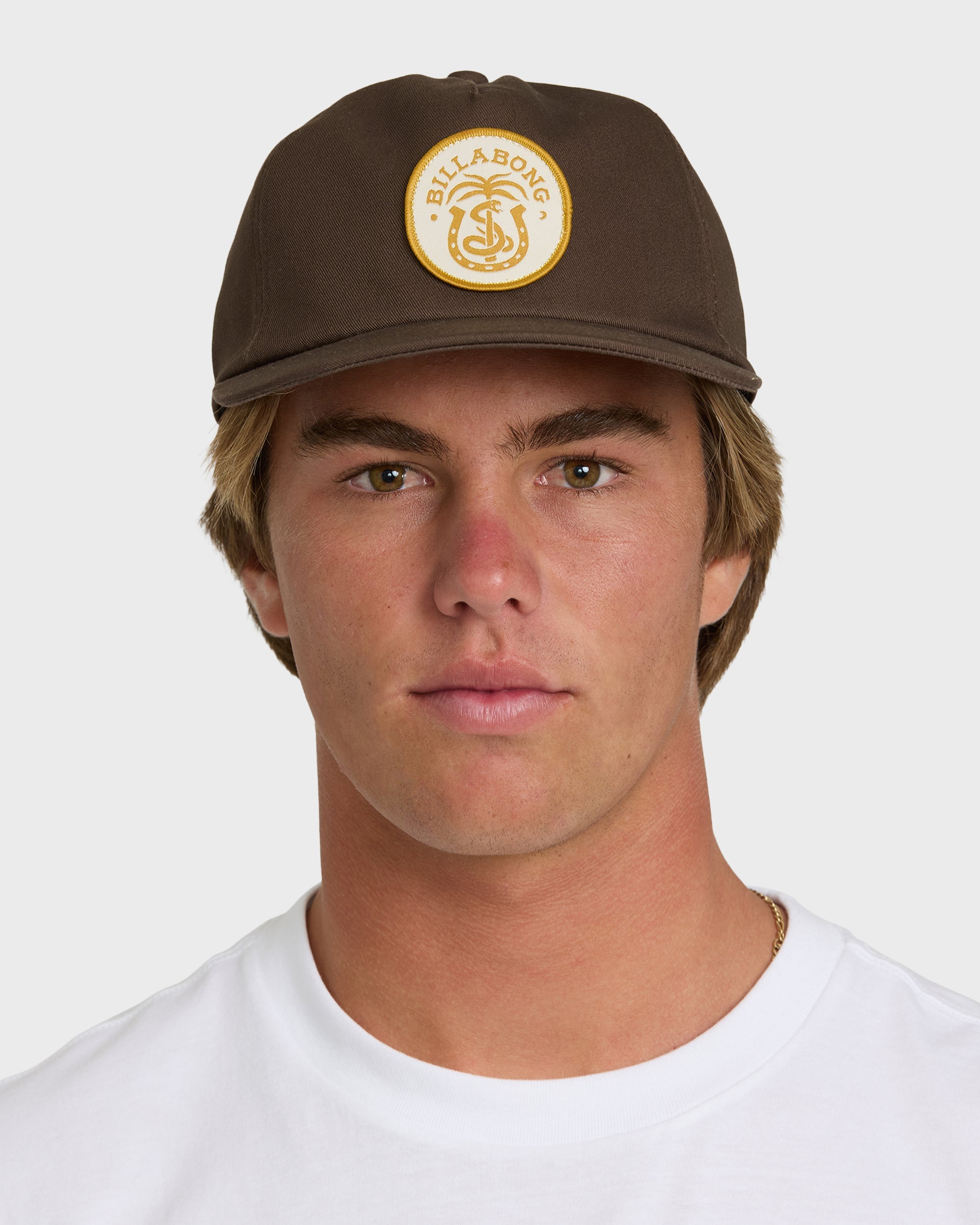 Billabong Breakdown Snapback Hat - Chocolate Brown