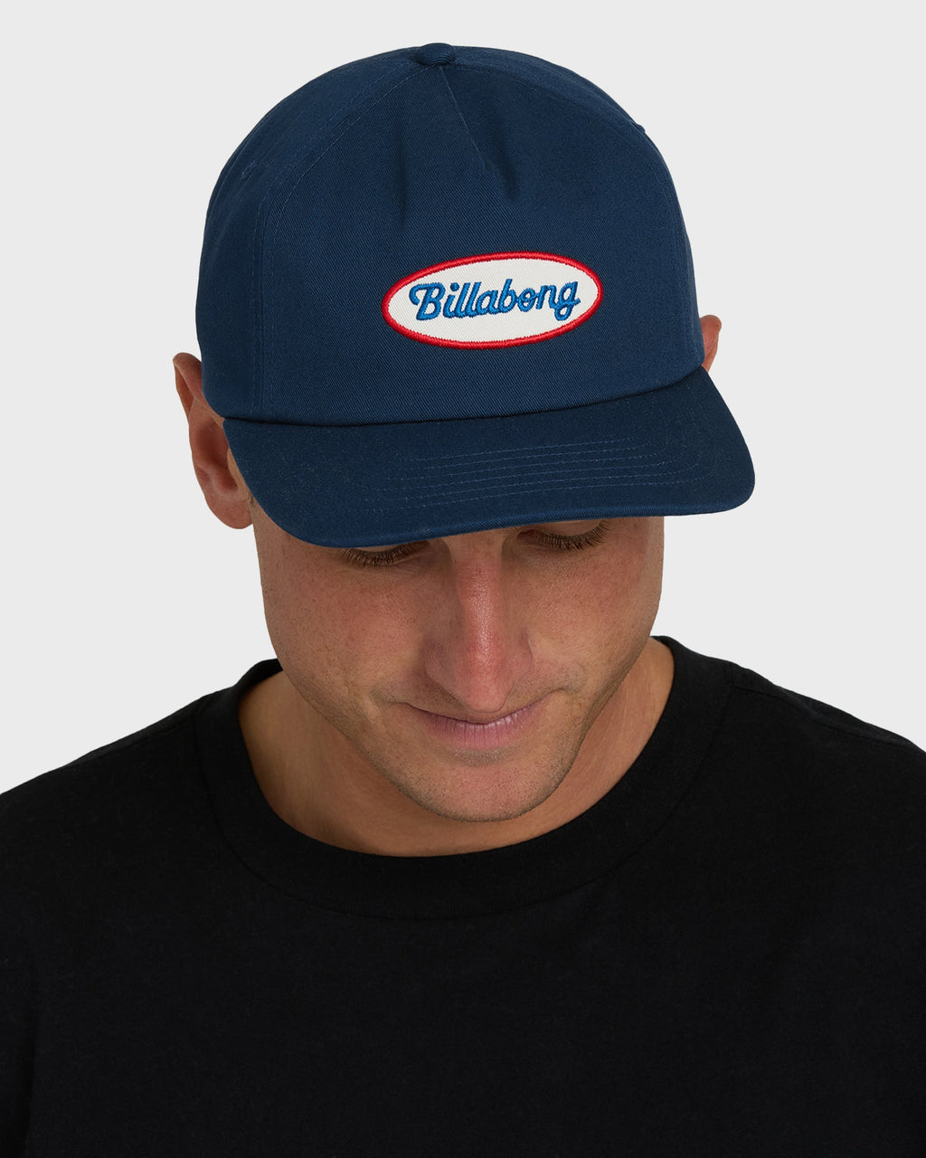 Billabong Caution Snapback Hat - Dark Denim