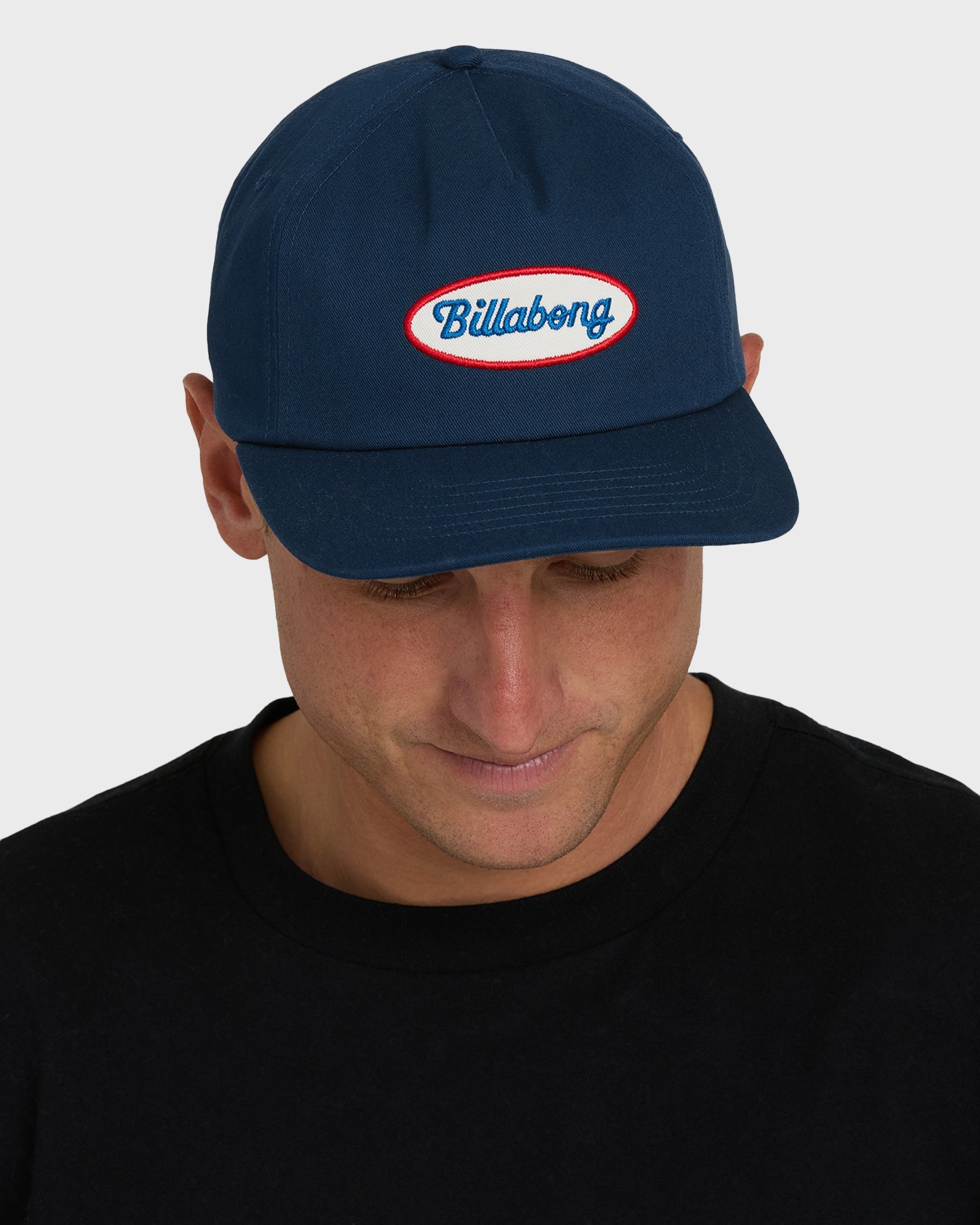 Billabong Caution Snapback Hat - Dark Denim
