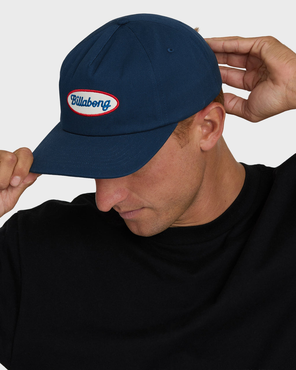 Billabong Caution Snapback Hat - Dark Denim