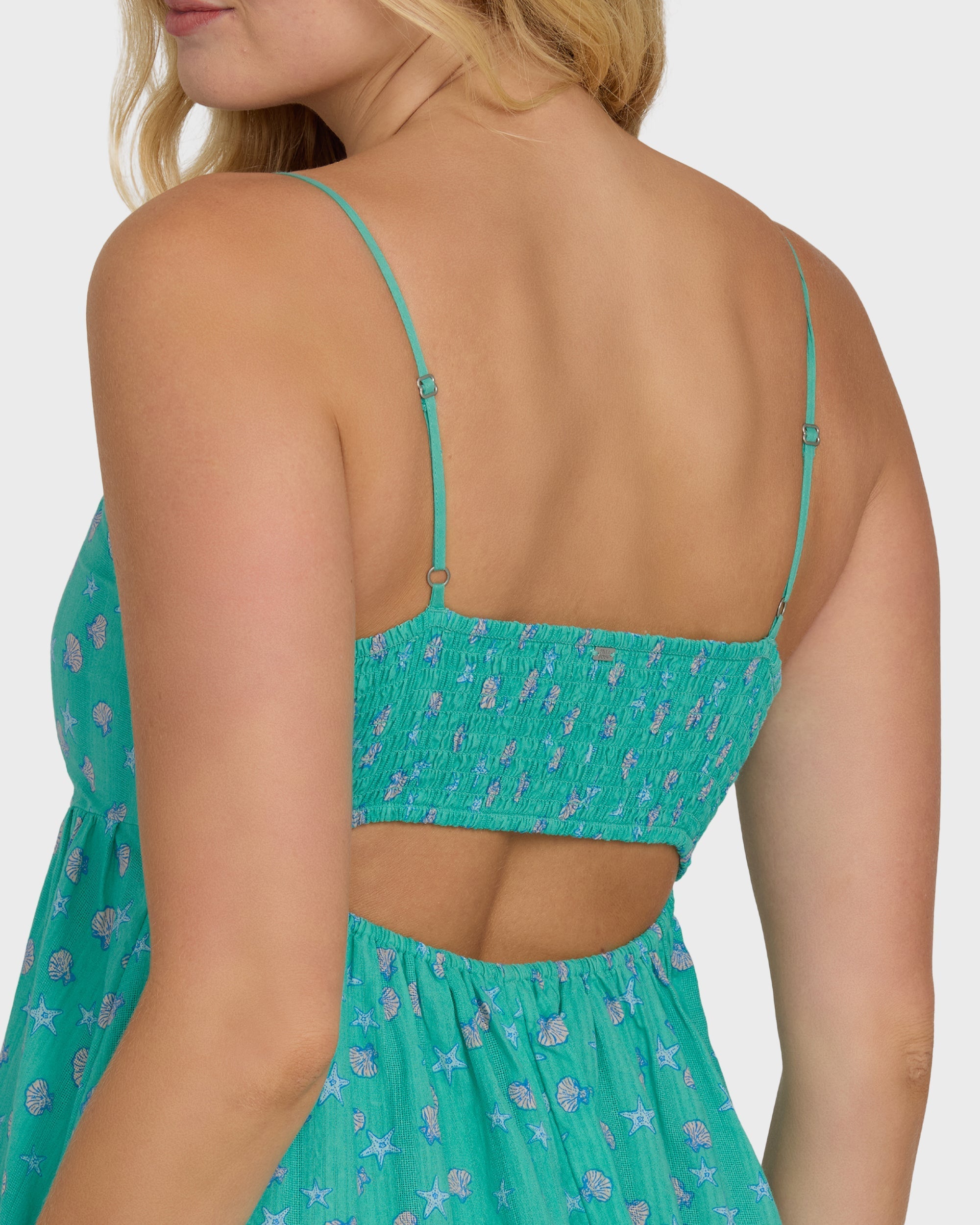 Billabong Island Heat Mini Cover-Up - Green Tropics