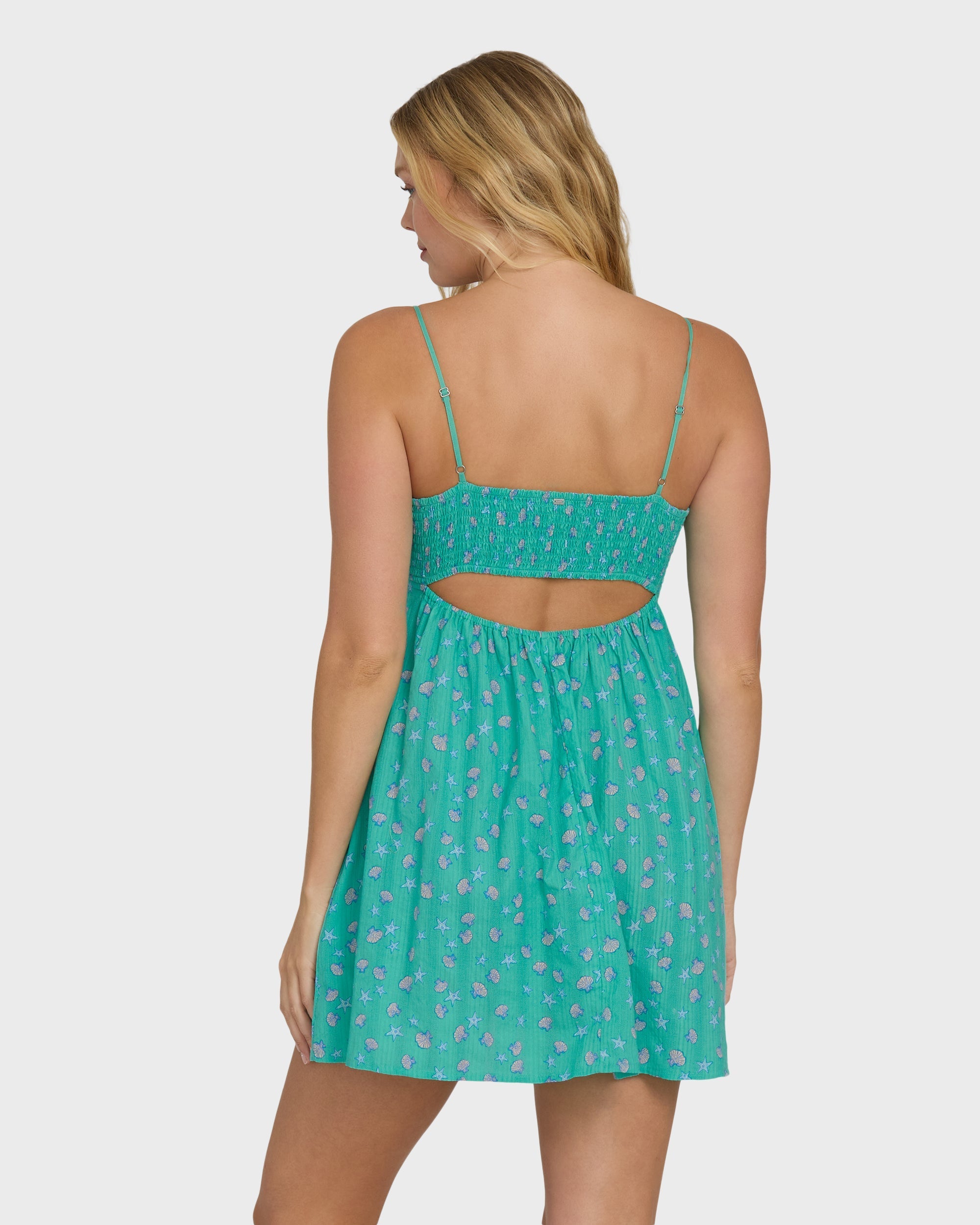 Billabong Island Heat Mini Cover-Up - Green Tropics