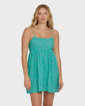 Billabong Island Heat Mini Cover-Up - Green Tropics