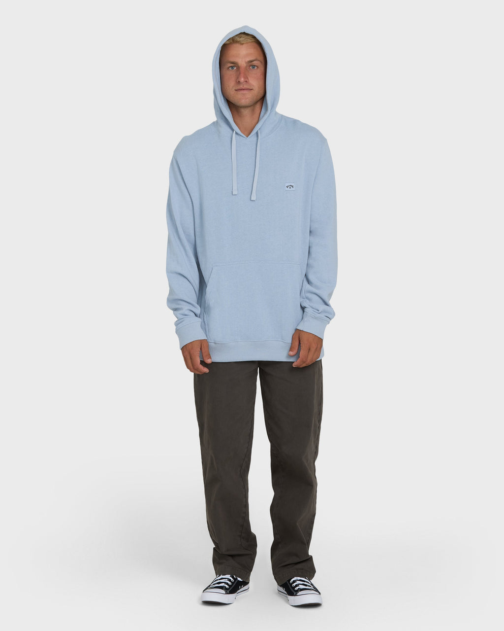 Billabong All Day Pullover Hoodie - Blue Fog