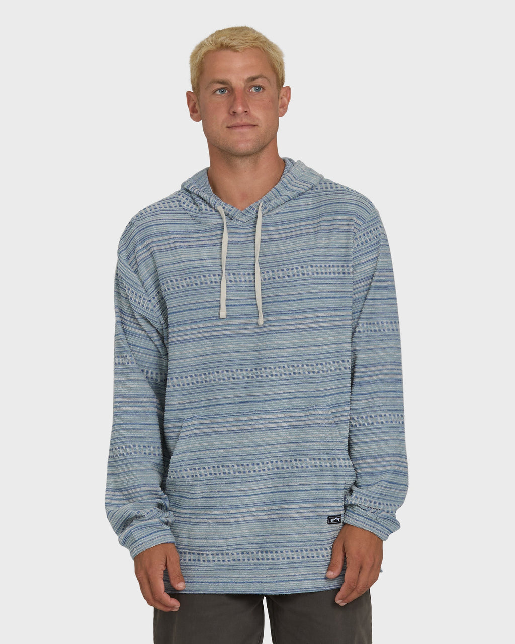 Billabong Flecker Diego YD Pullover Hoodie - Blue Fog