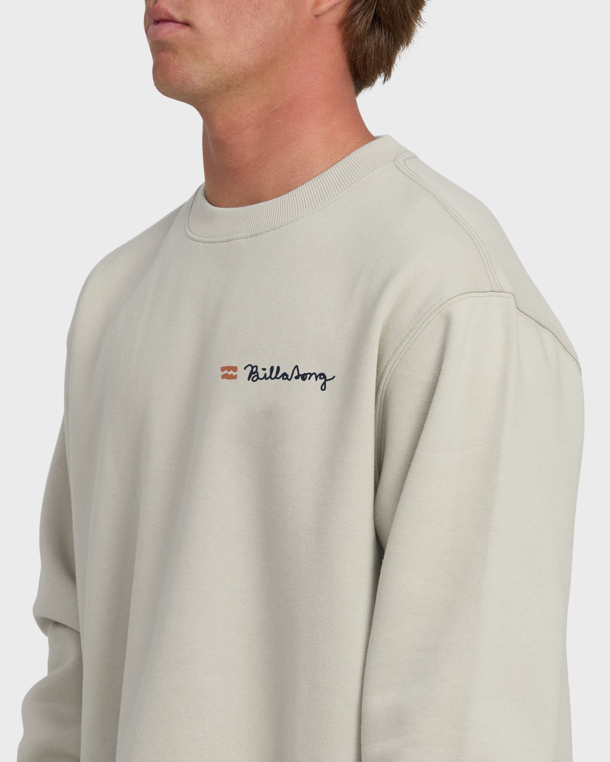 Billabong Compass Crewneck Sweatshirt - Dove