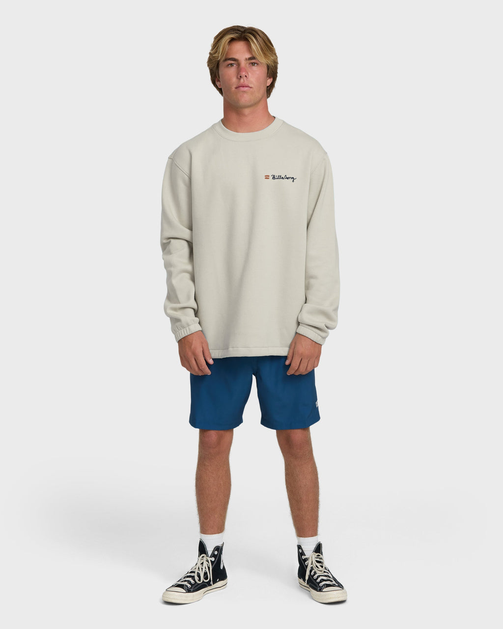 Billabong Compass Crewneck Sweatshirt - Dove