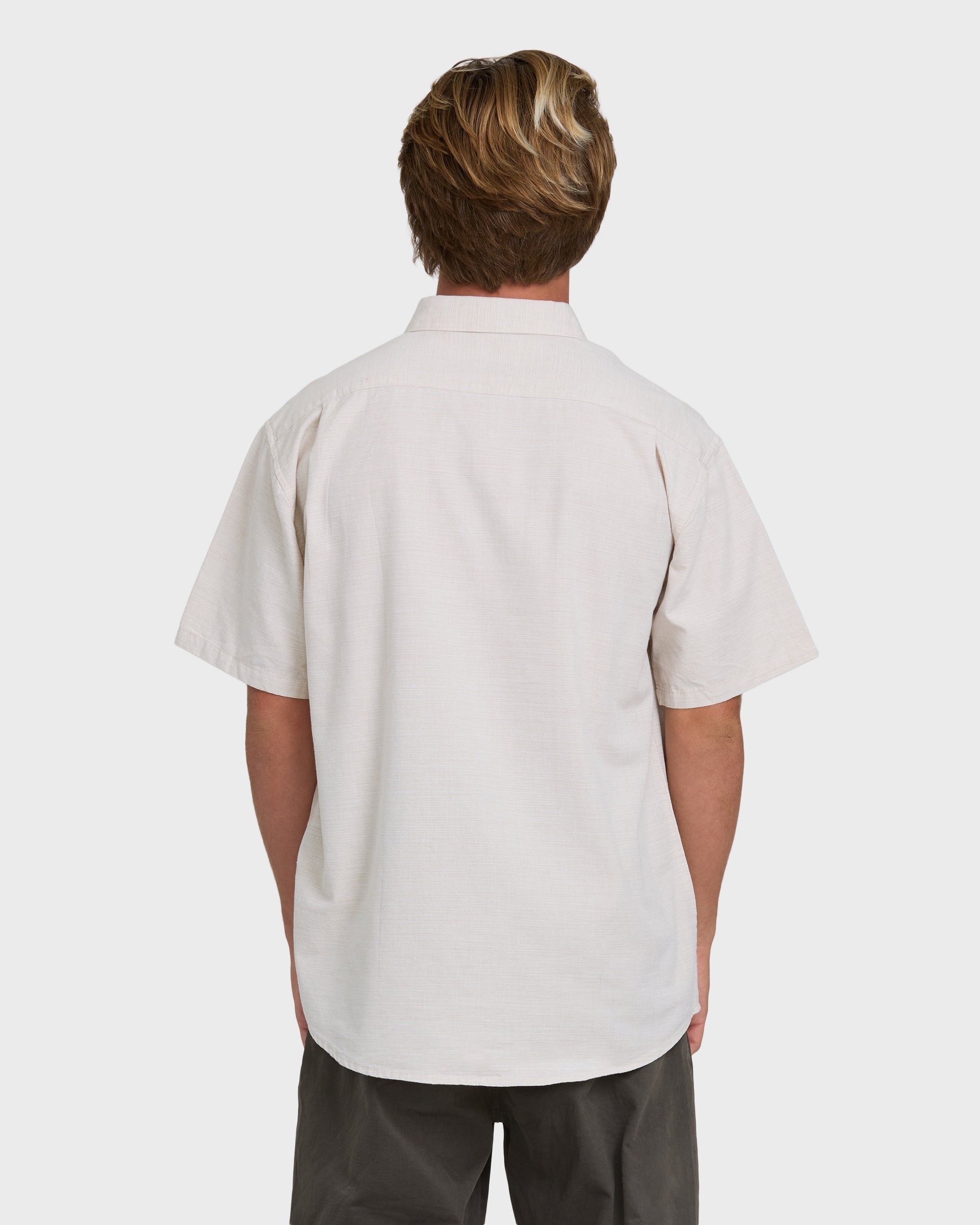 Billabong All Day Short Sleeve Woven Shirt - Khaki