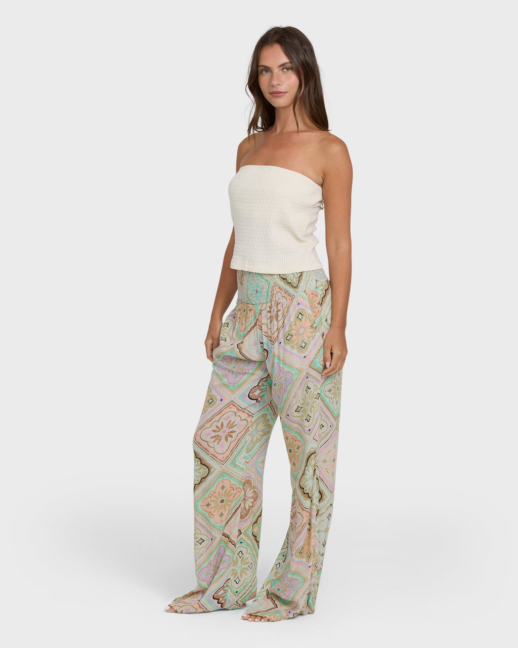 Billabong New Waves 2 Printed Pants - Cactus