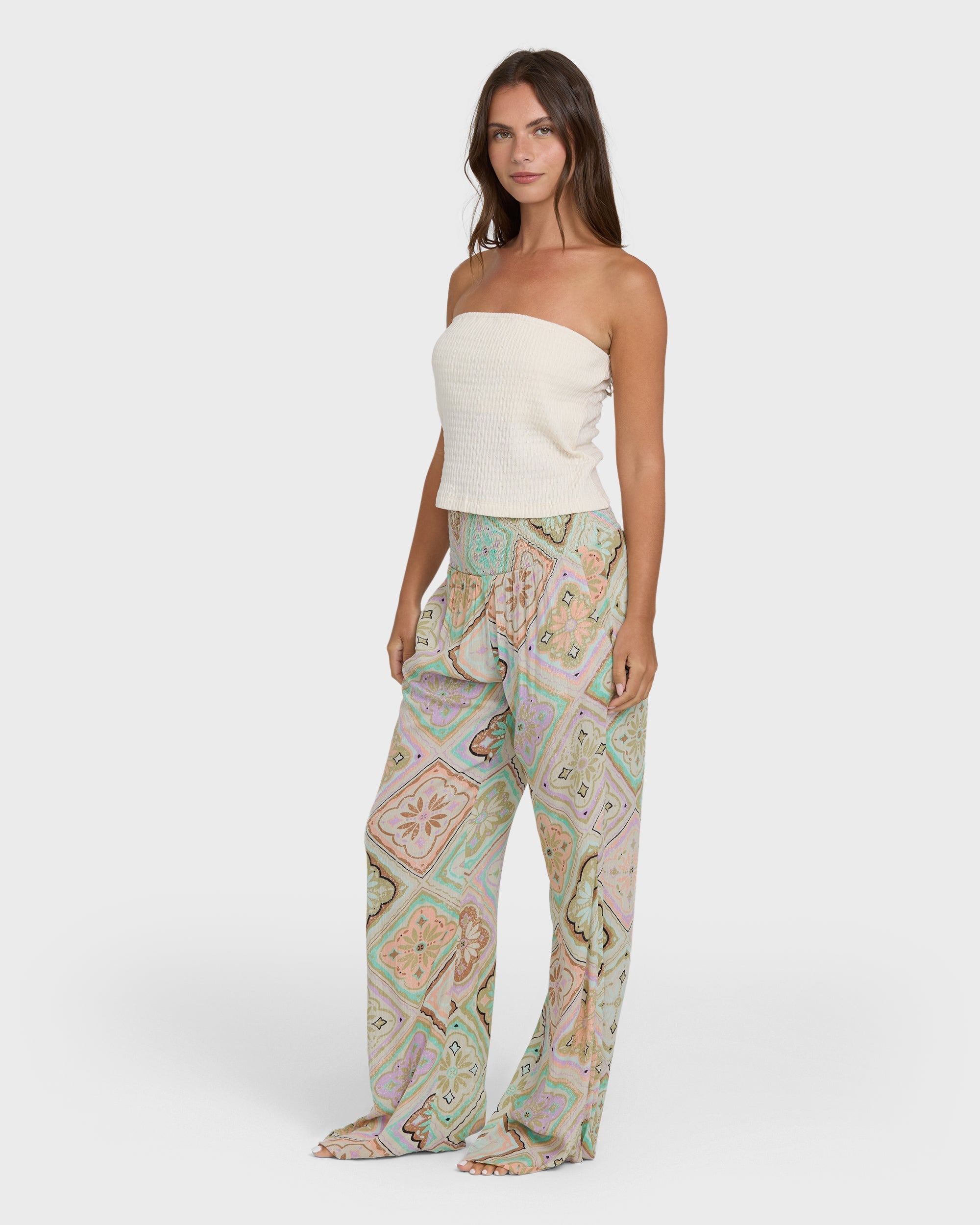 Billabong New Waves 2 Printed Pants - Cactus