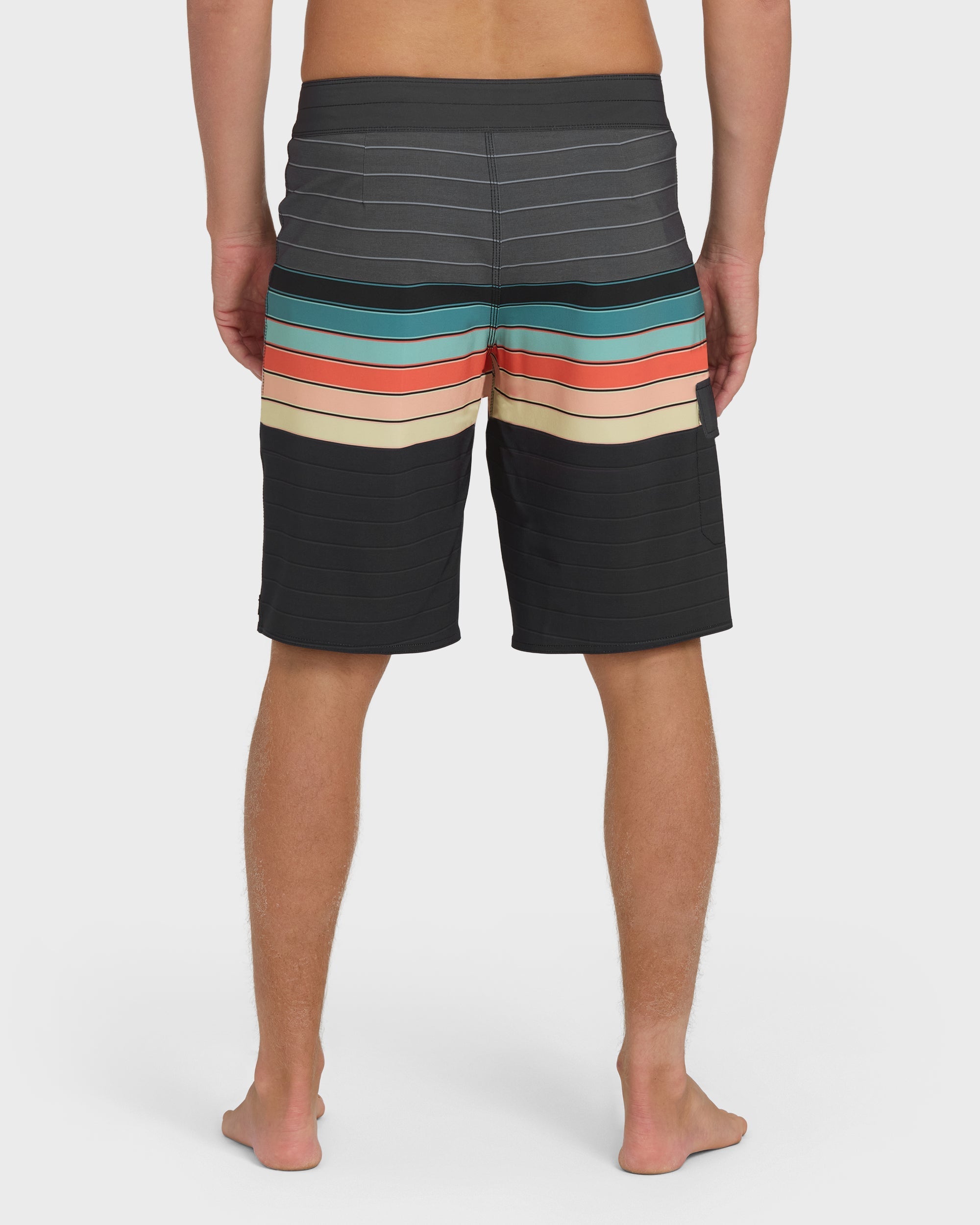 Billabong All Day Stripe Pro Performance 20 Boardshorts - Black