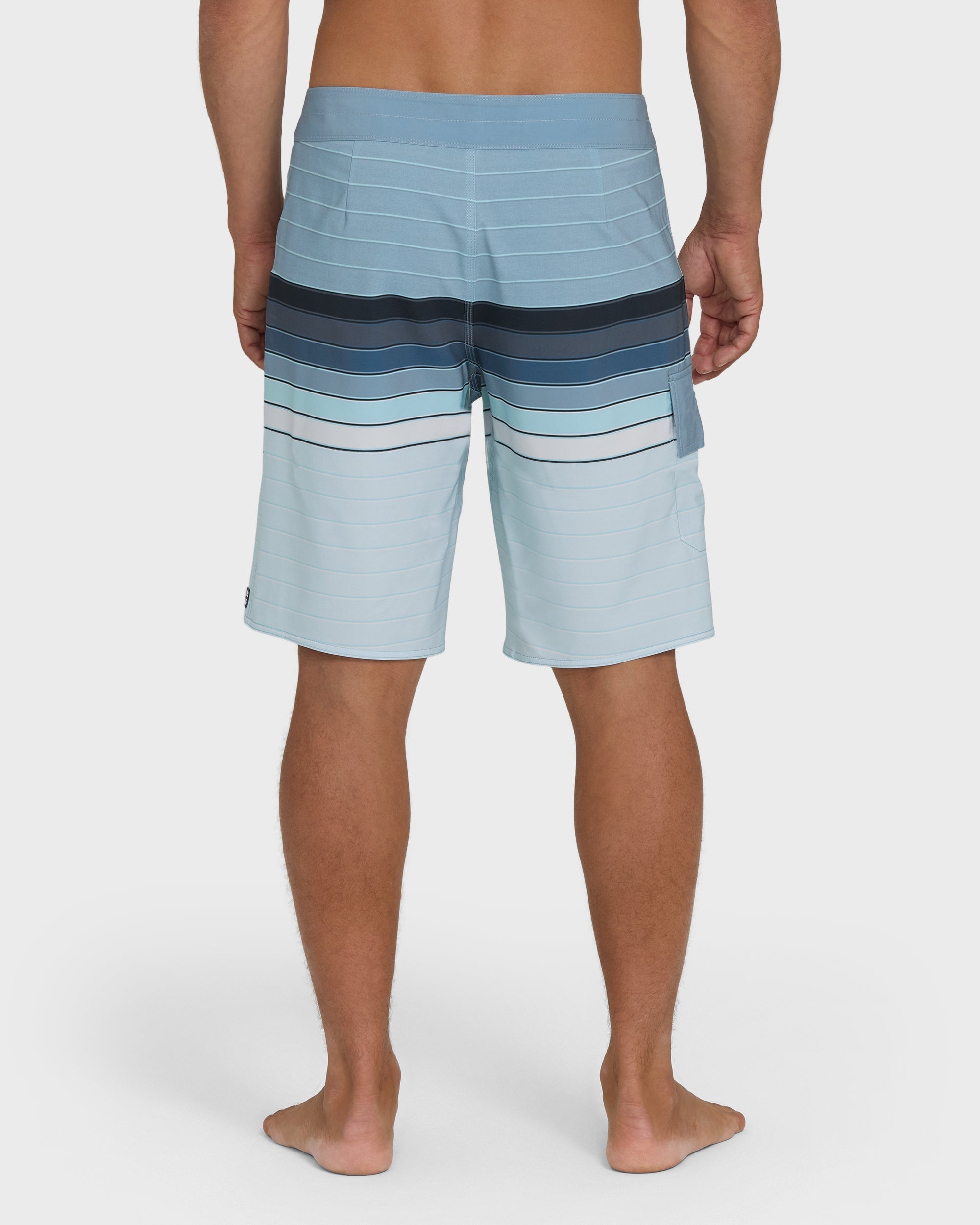 Billabong All Day Stripe Pro Performance 20 Boardshorts - Blue Fog