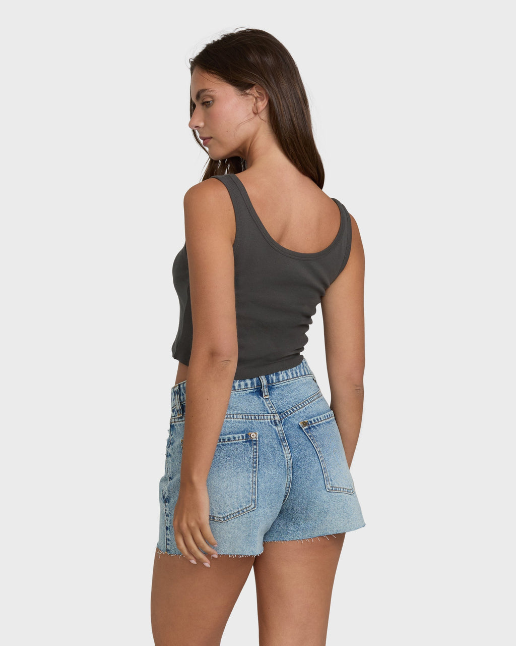 Billabong All Day Paradise Tank Top - Off Black
