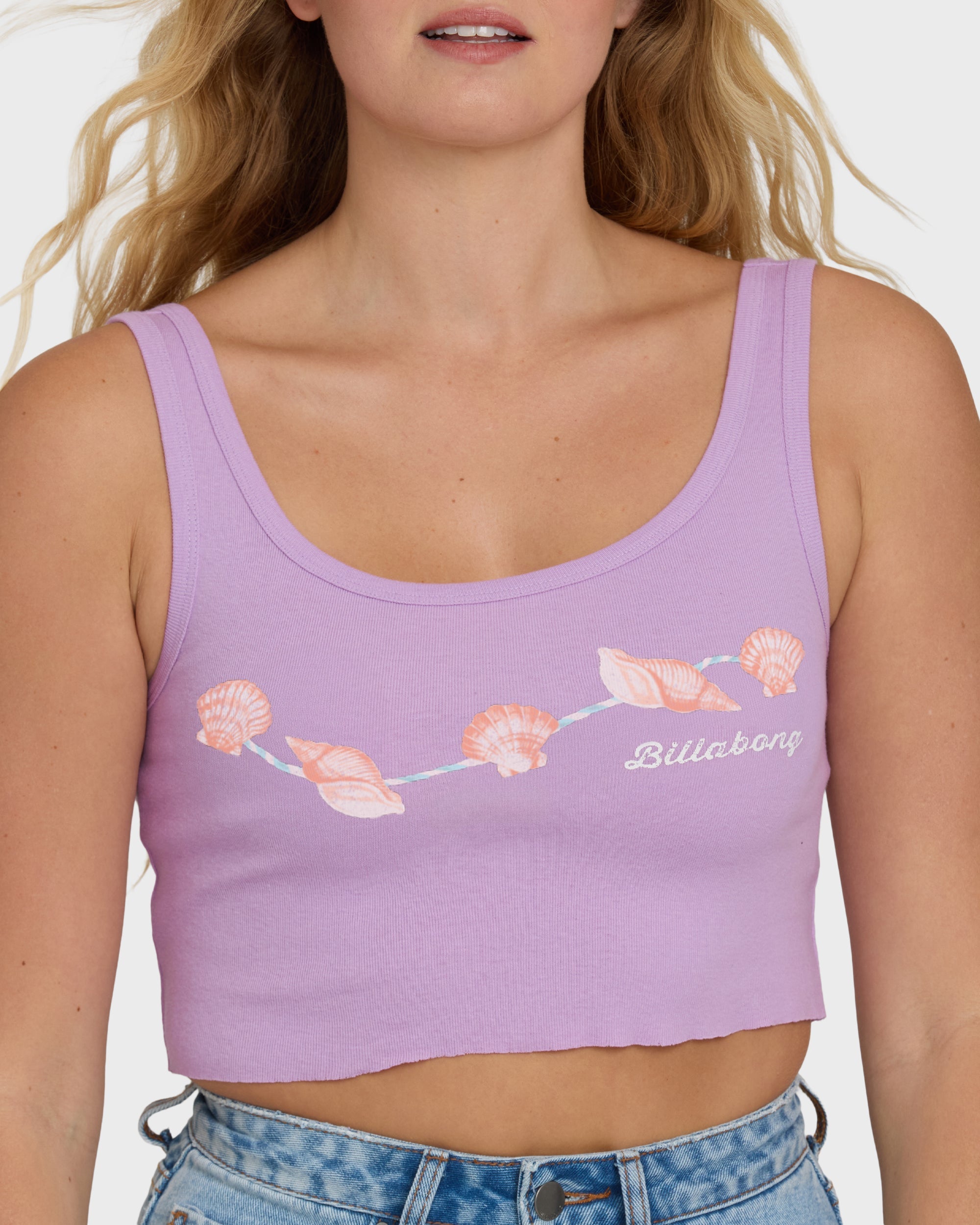 Billabong Beachcombing Tank Top - Vintage Violet