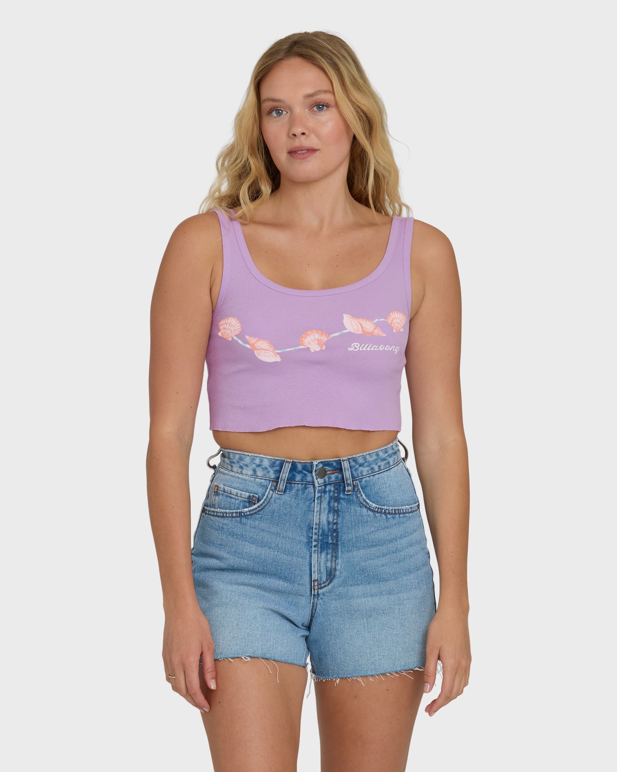 Billabong Beachcombing Tank Top - Vintage Violet