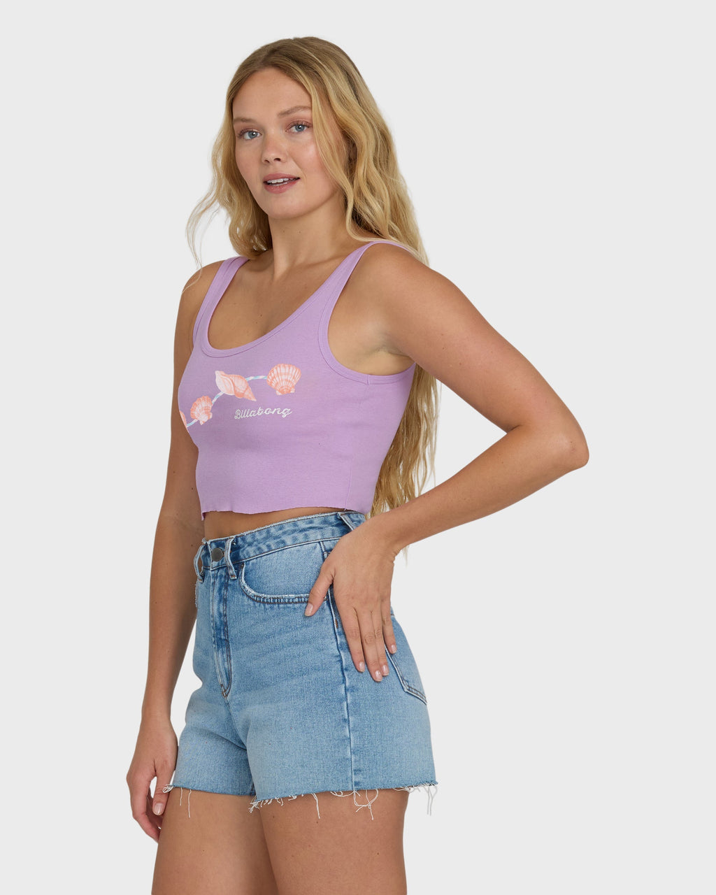 Billabong Beachcombing Tank Top - Vintage Violet