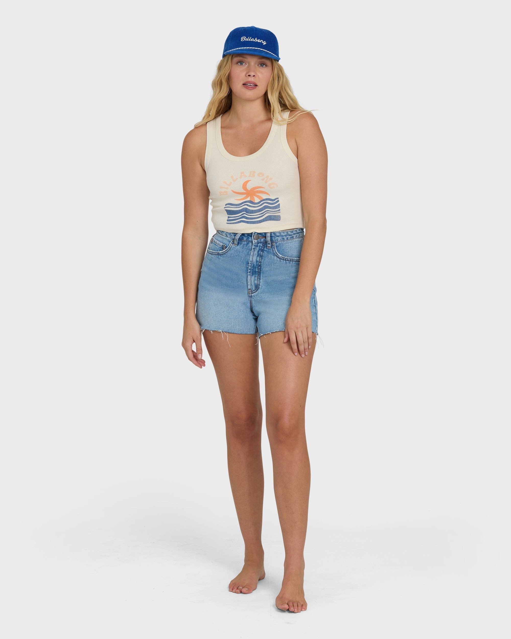 Billabong It Takes You Tank Top - White Cap