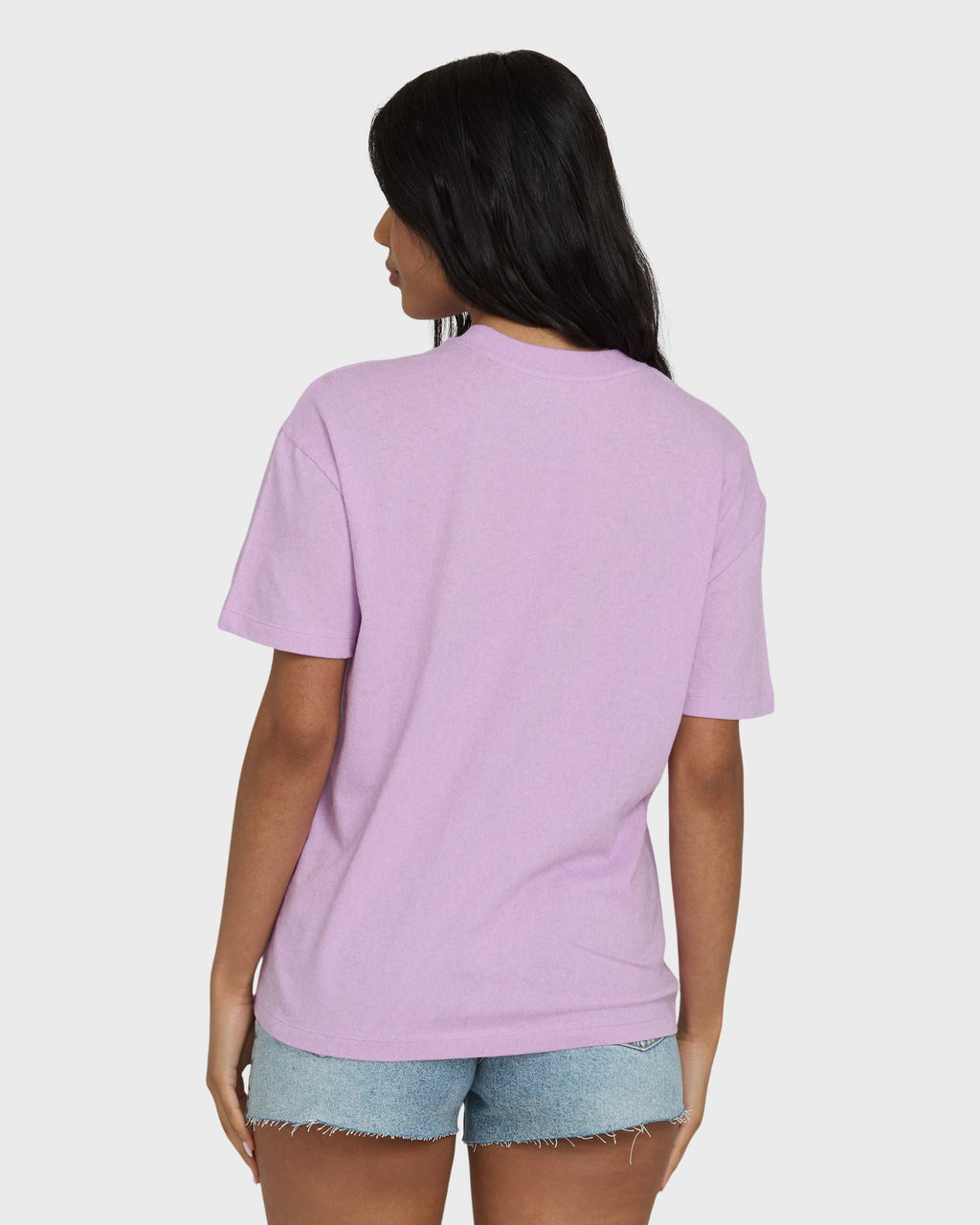 Billabong Reach High Short Sleeve Knit Graphic T-Shirt - Vintage Violet