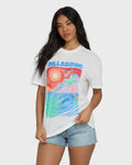 Billabong Highs And Lows Short Sleeve Knit T-Shirt - Salt Crystal