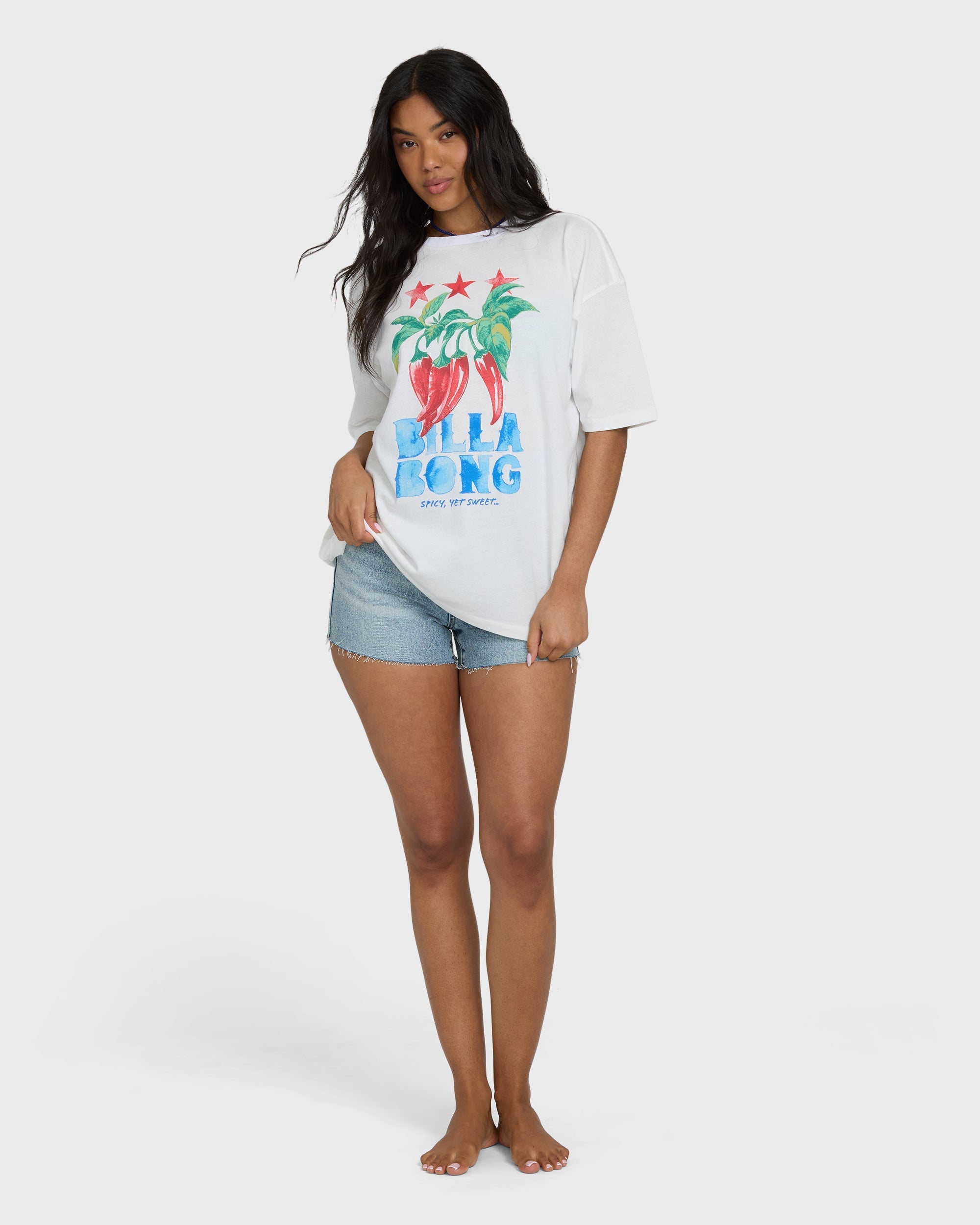 Billabong Freshest Pick Short Sleeve Knit T-Shirt - Salt Crystal