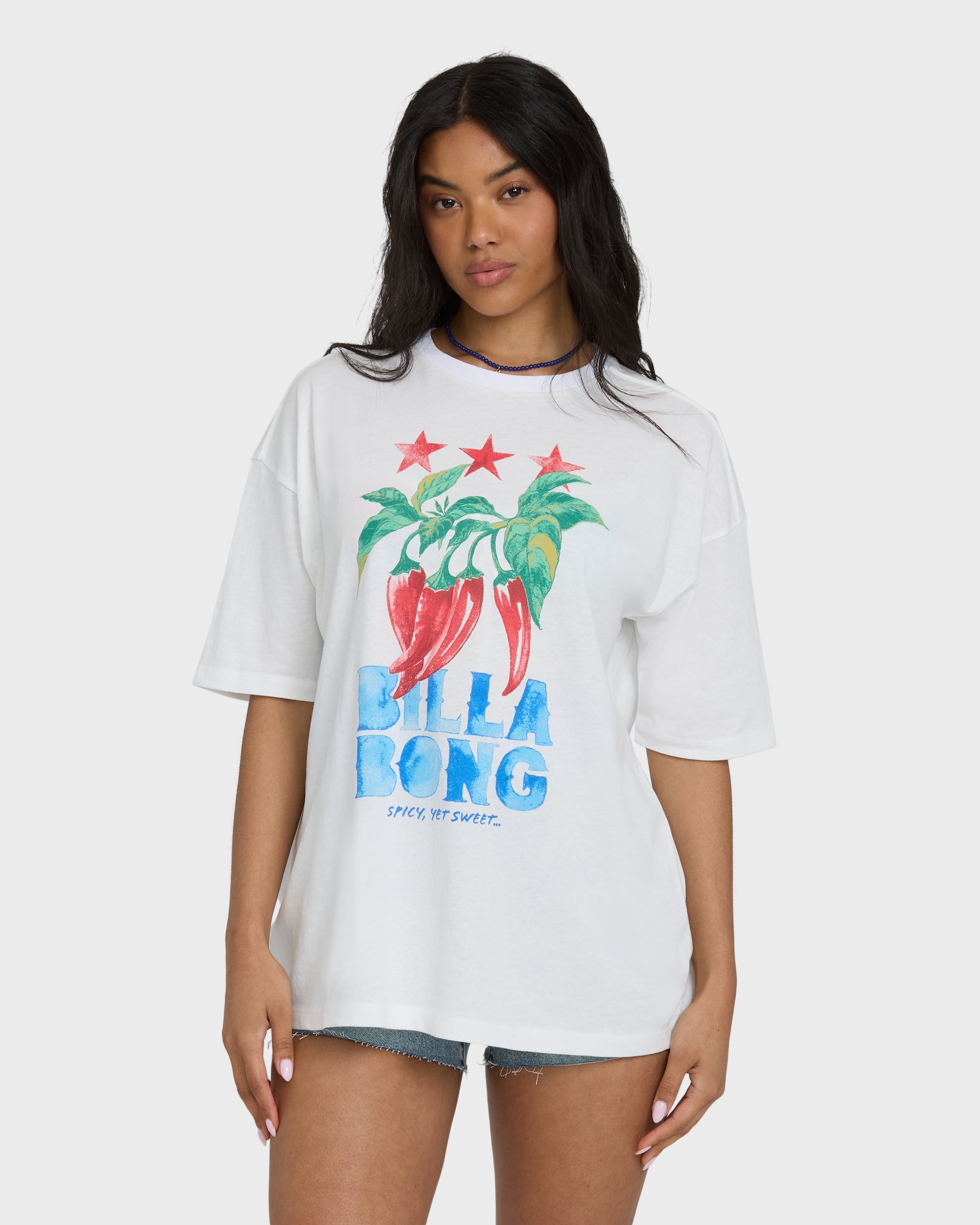Billabong Freshest Pick Short Sleeve Knit T-Shirt - Salt Crystal
