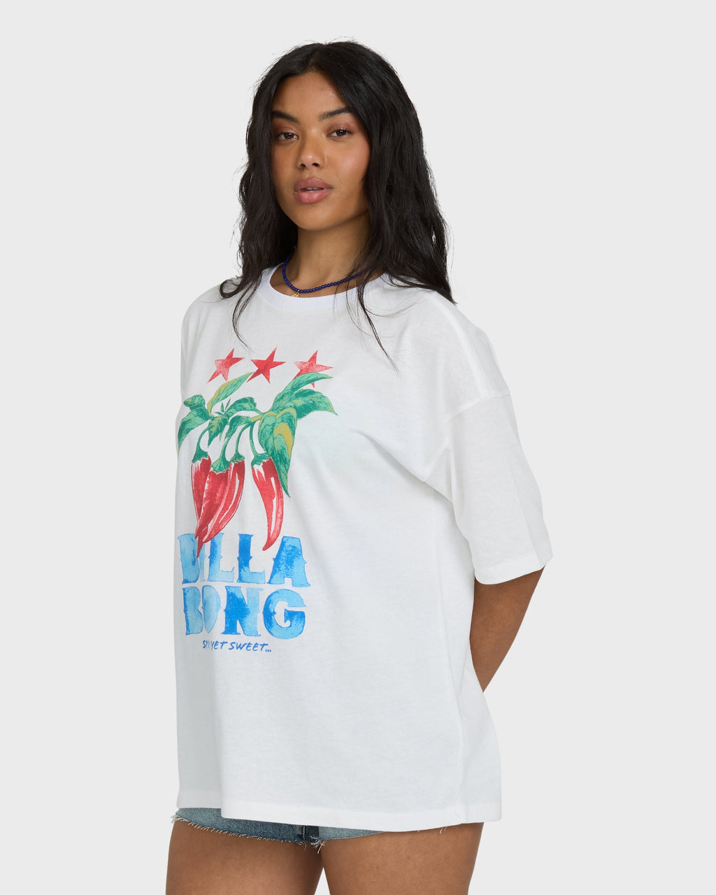 Billabong Freshest Pick Short Sleeve Knit T-Shirt - Salt Crystal