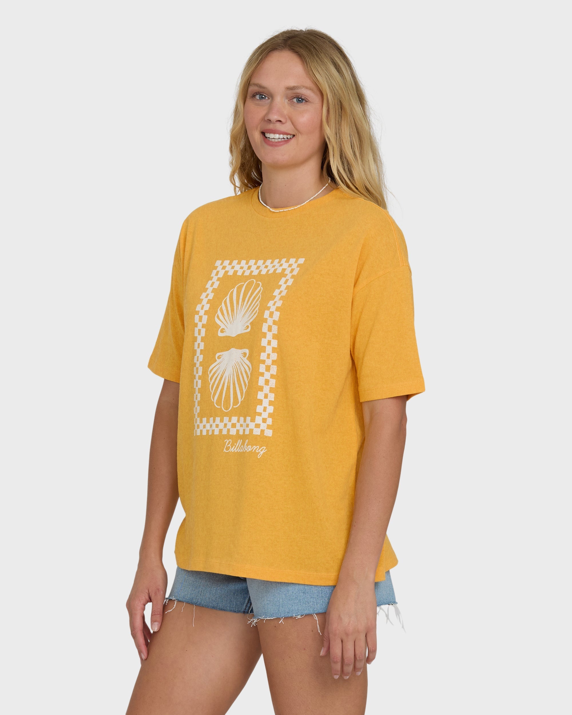 Billabong Balance of Waves Short Sleeve Knit T-Shirt - Sun Kissed