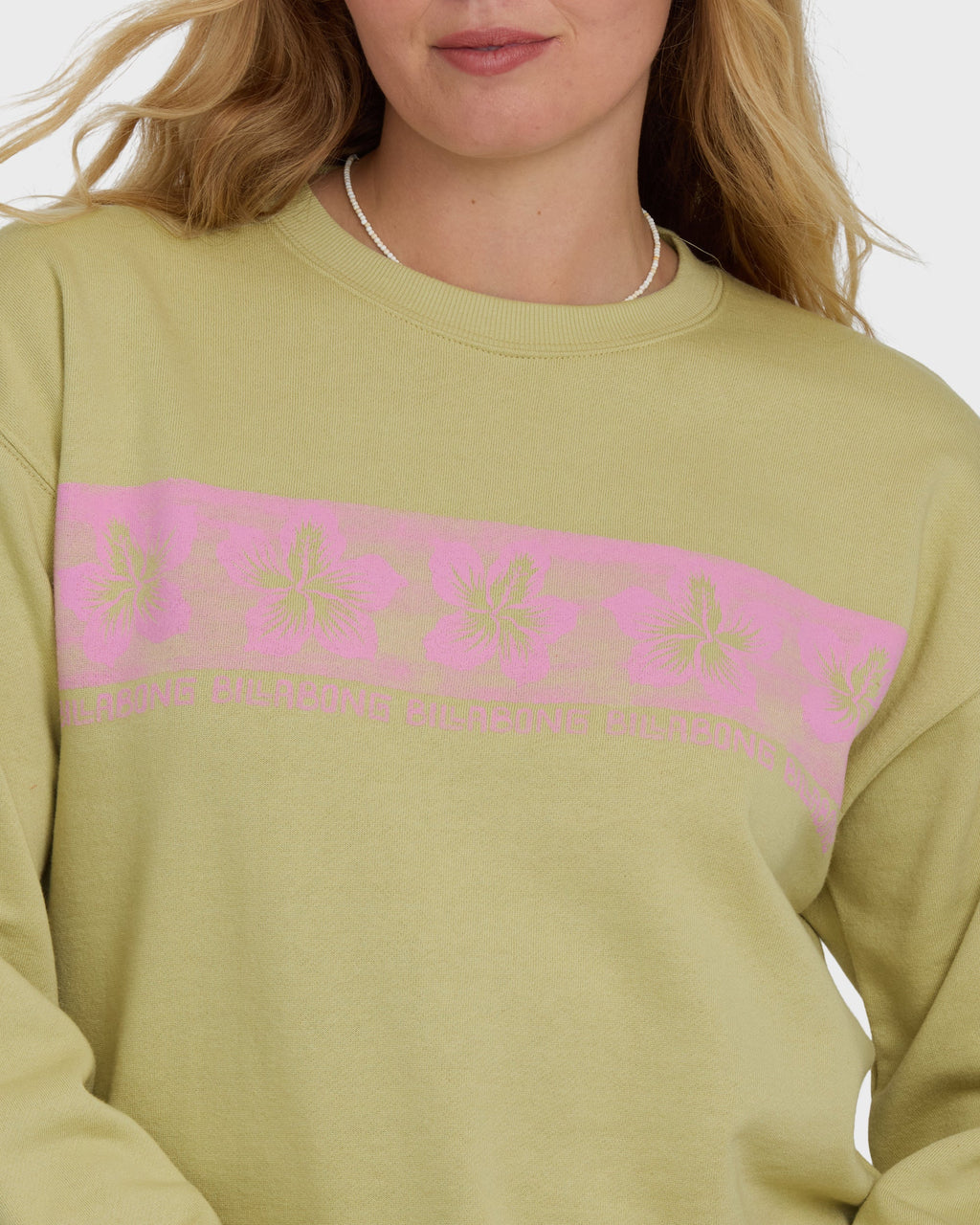 Billabong Giving Shade Crewneck Sweatshirt - Cactus